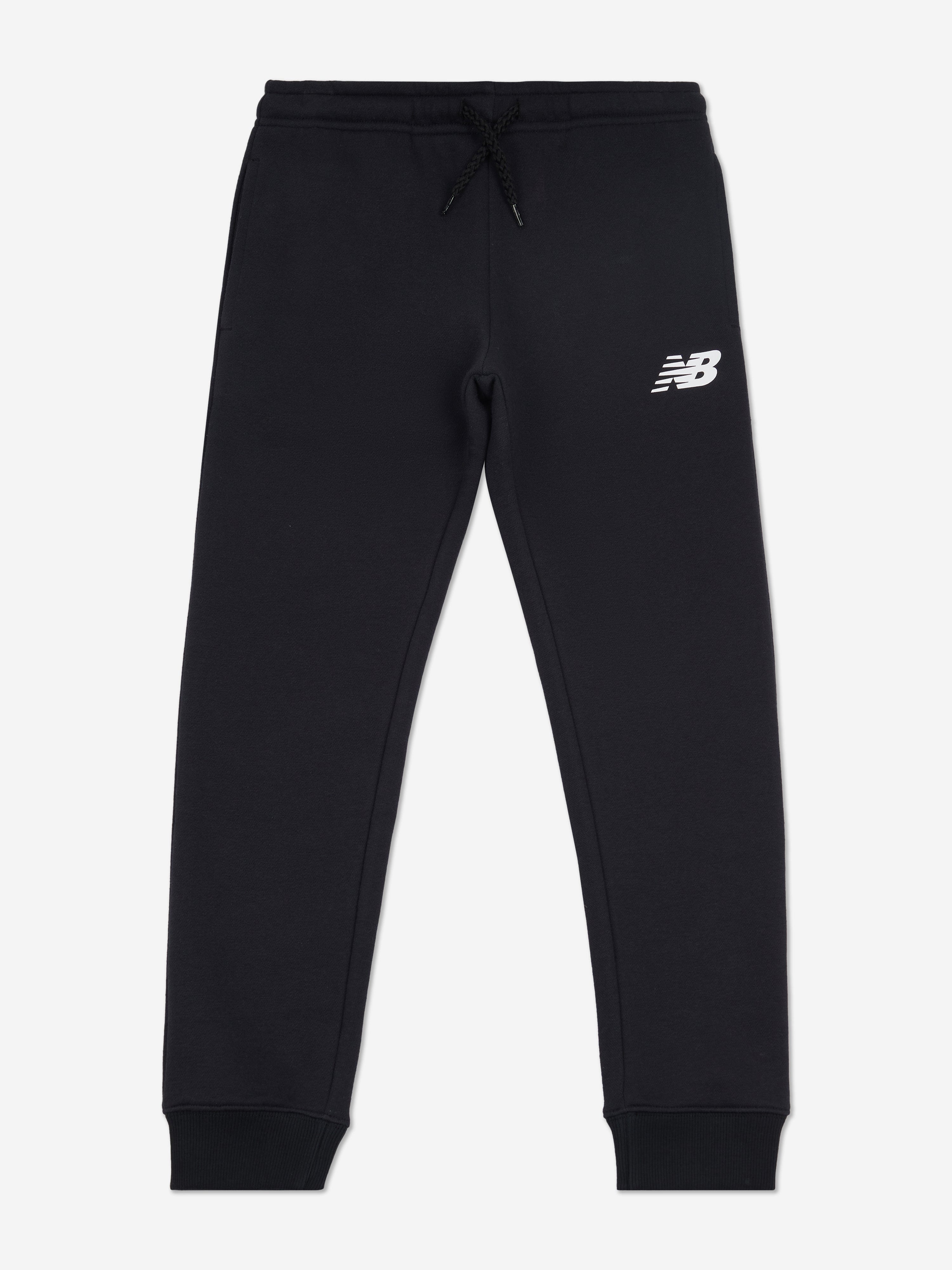 New Balance New Balance Boys Brush Back Stacked Logo Joggers in
