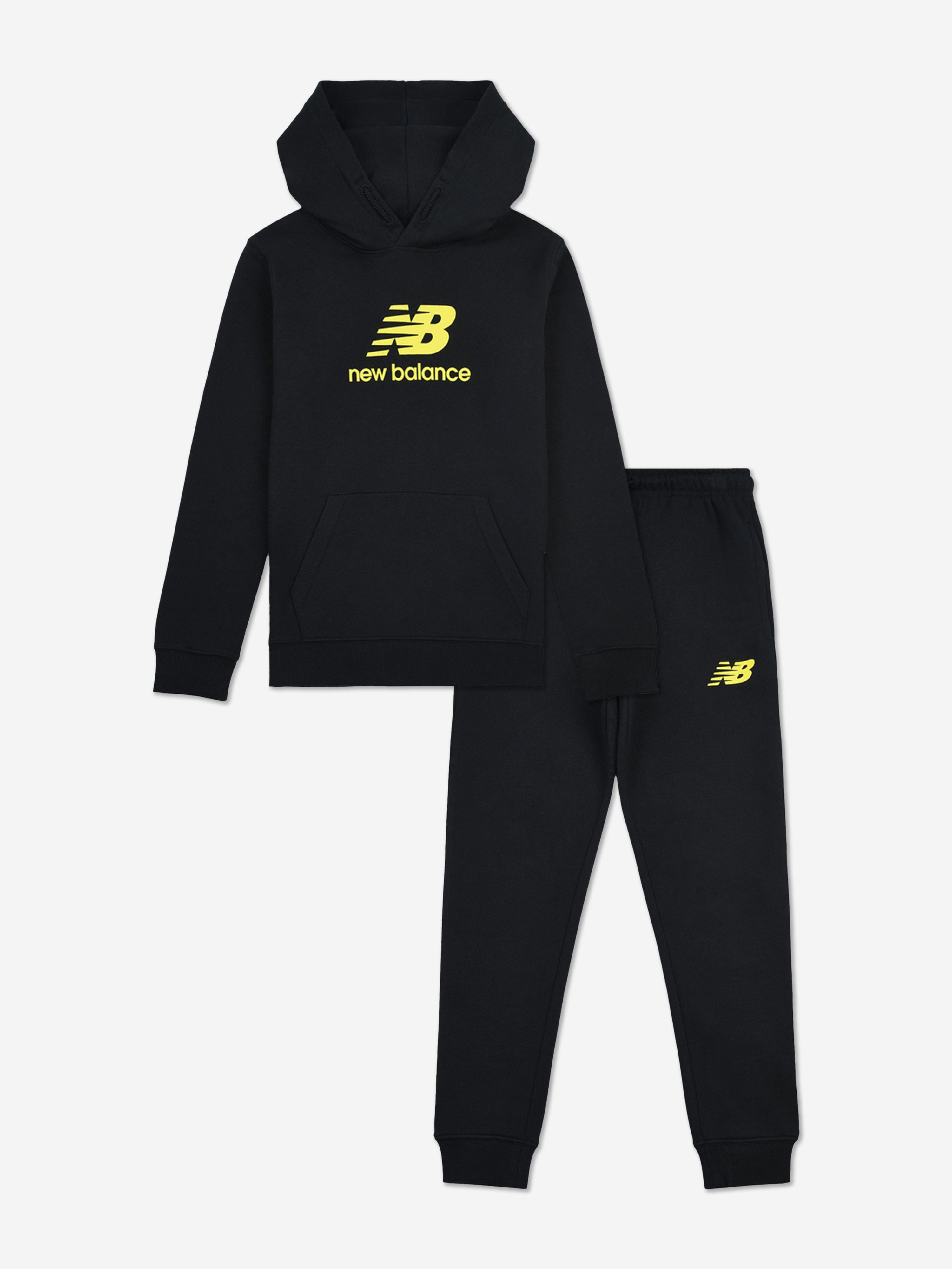 New Balance New Balance Boys Brush Back Stacked Logo Tracksuit in
