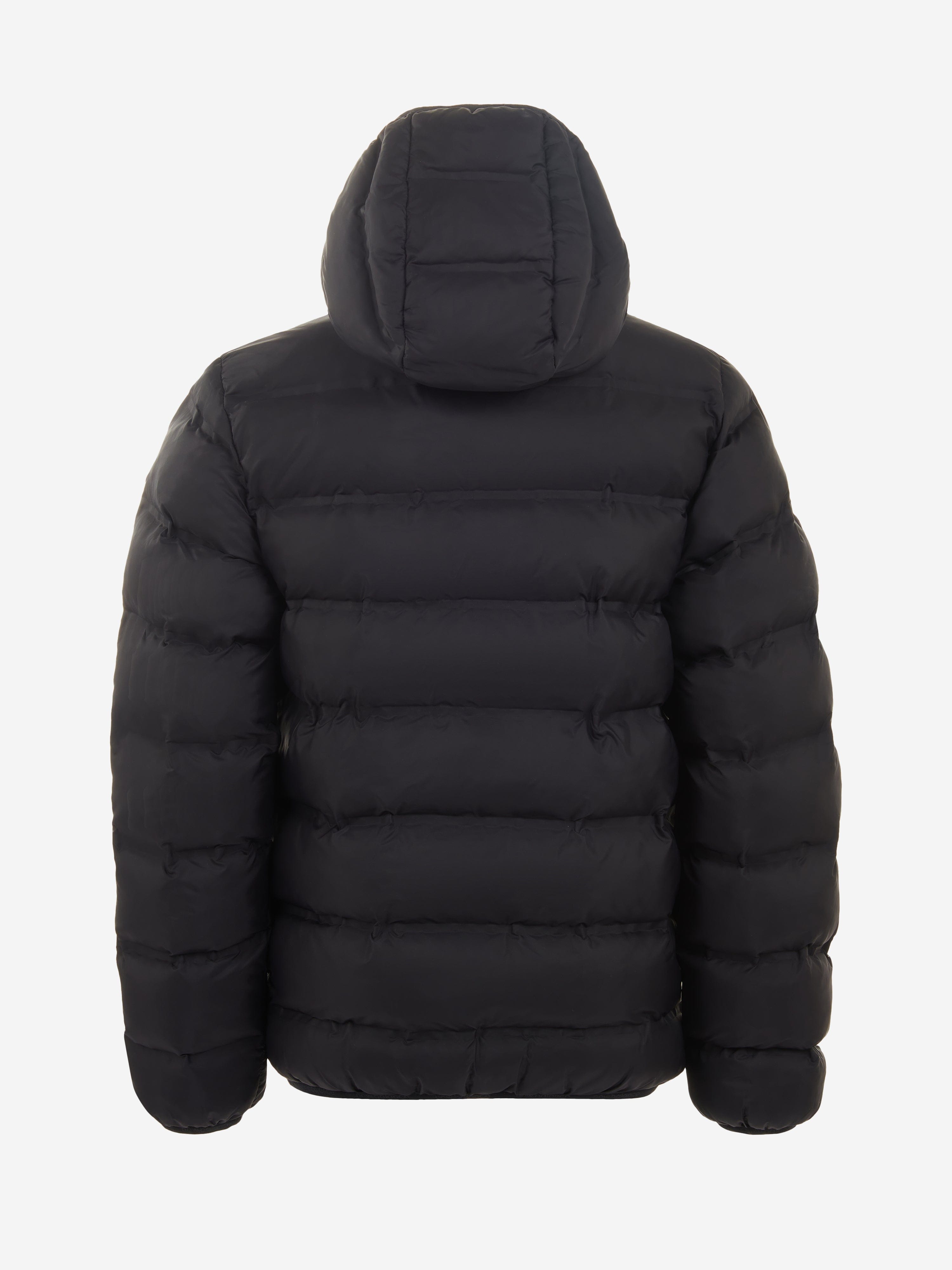 New Balance Boys Bond Quilted Jacket in Black Childsplay Clothing