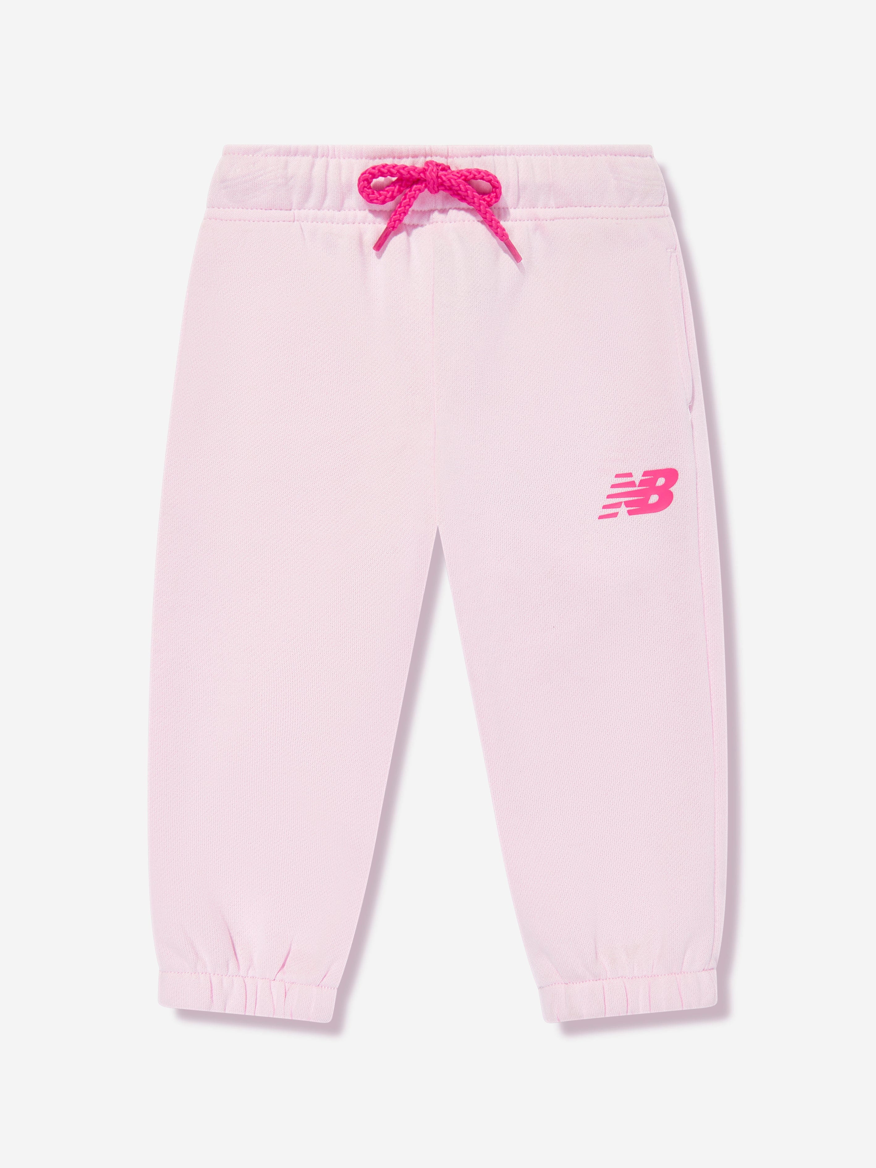 New Balance New Balance Girls Tracksuit and Gilet Set in Pink