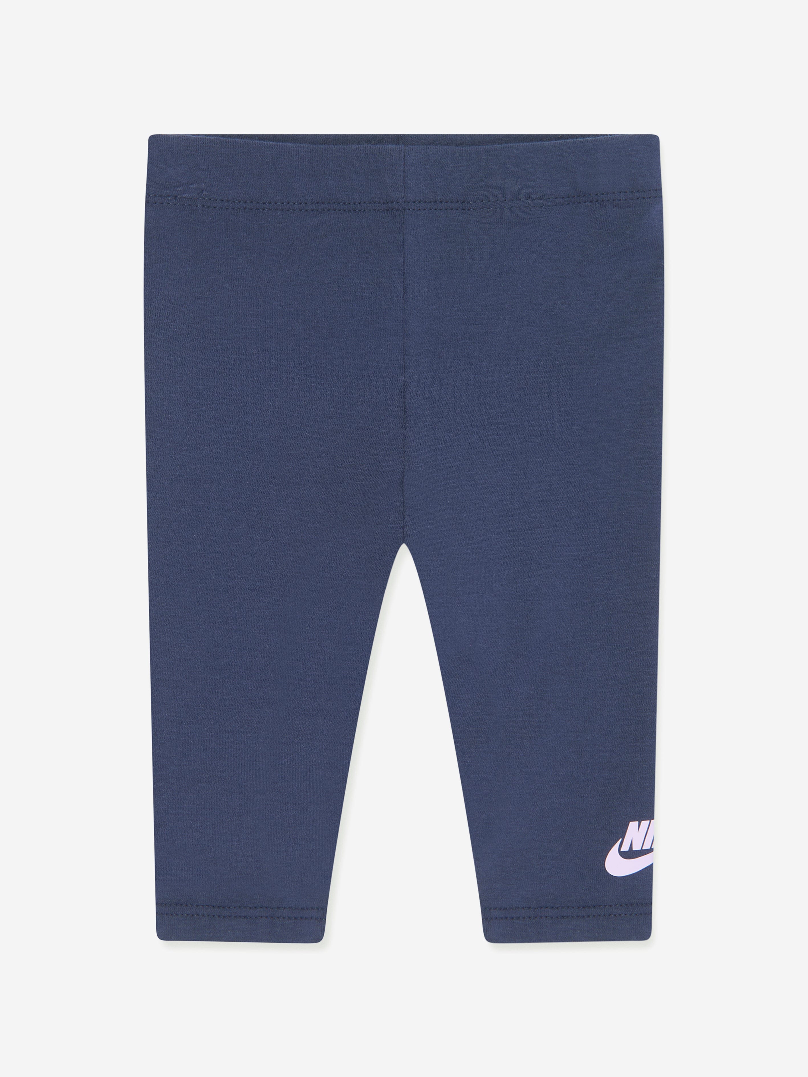 Nike Baby Girls Bodysuit And Leggings Set in Navy