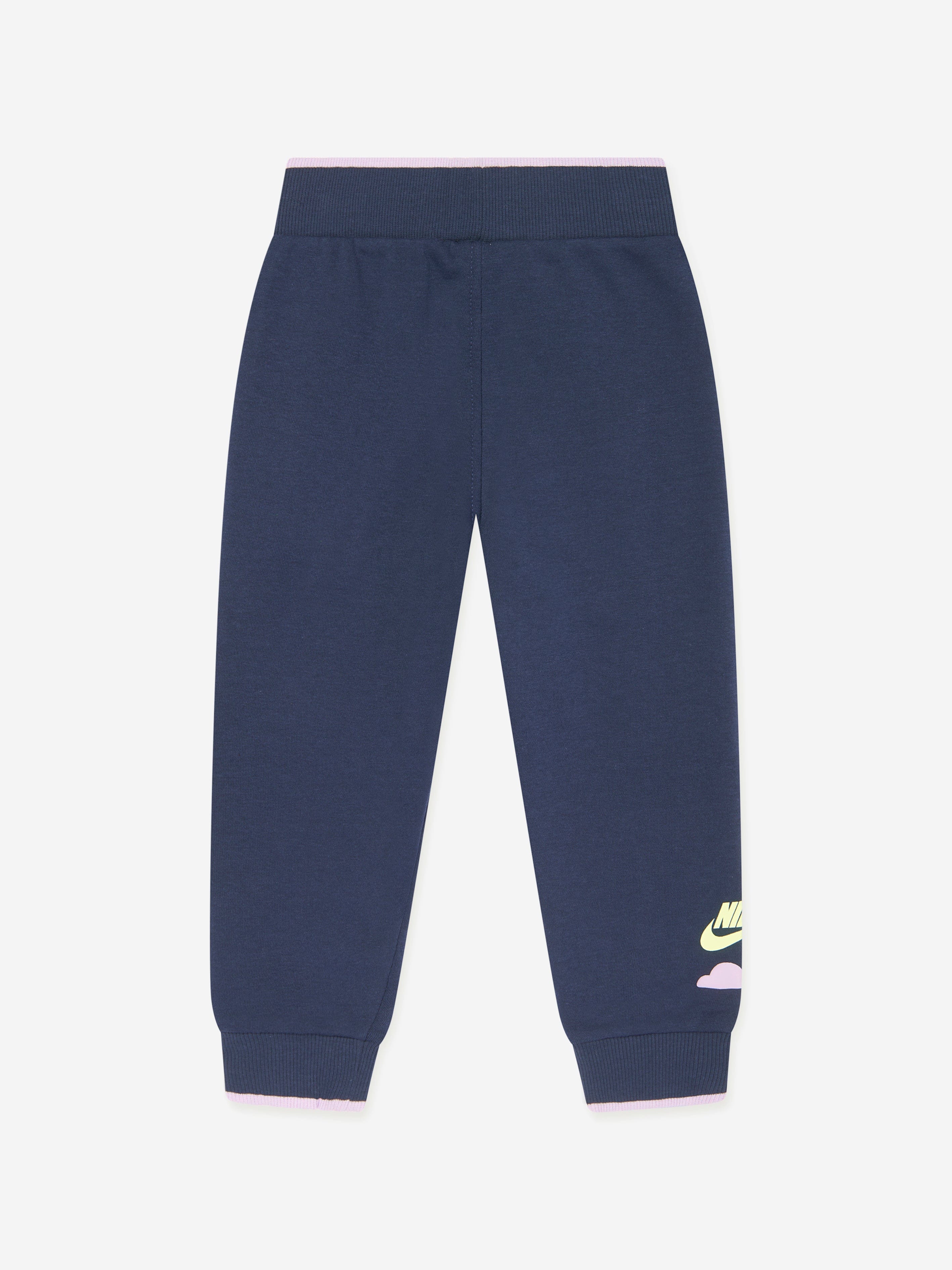 Nike Nike Girls Sweet Swoosh Joggers in Navy Childsplay Clothing