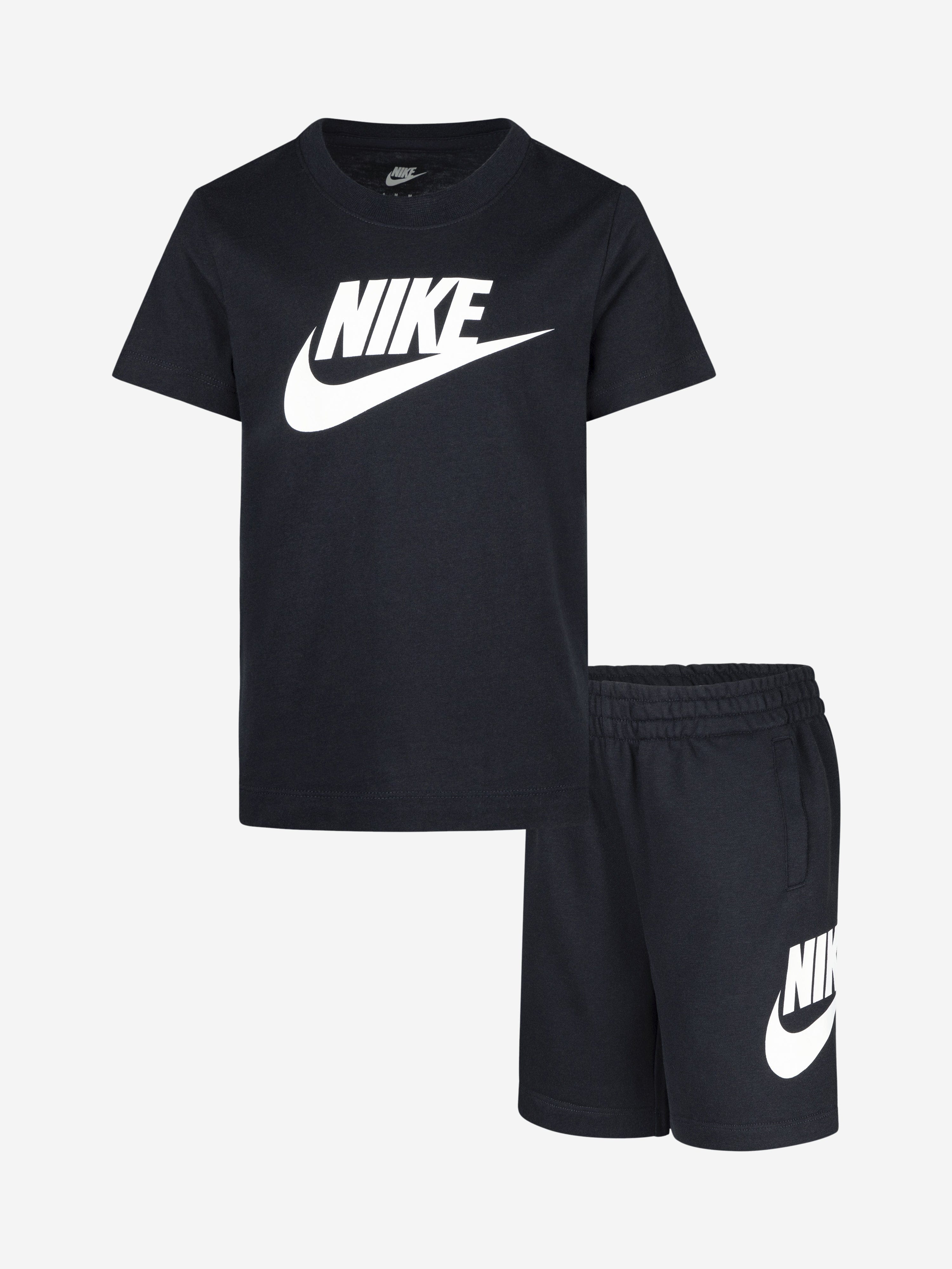 Nike Nike Kids Club T-Shirt and Shorts Set in Black Childsplay