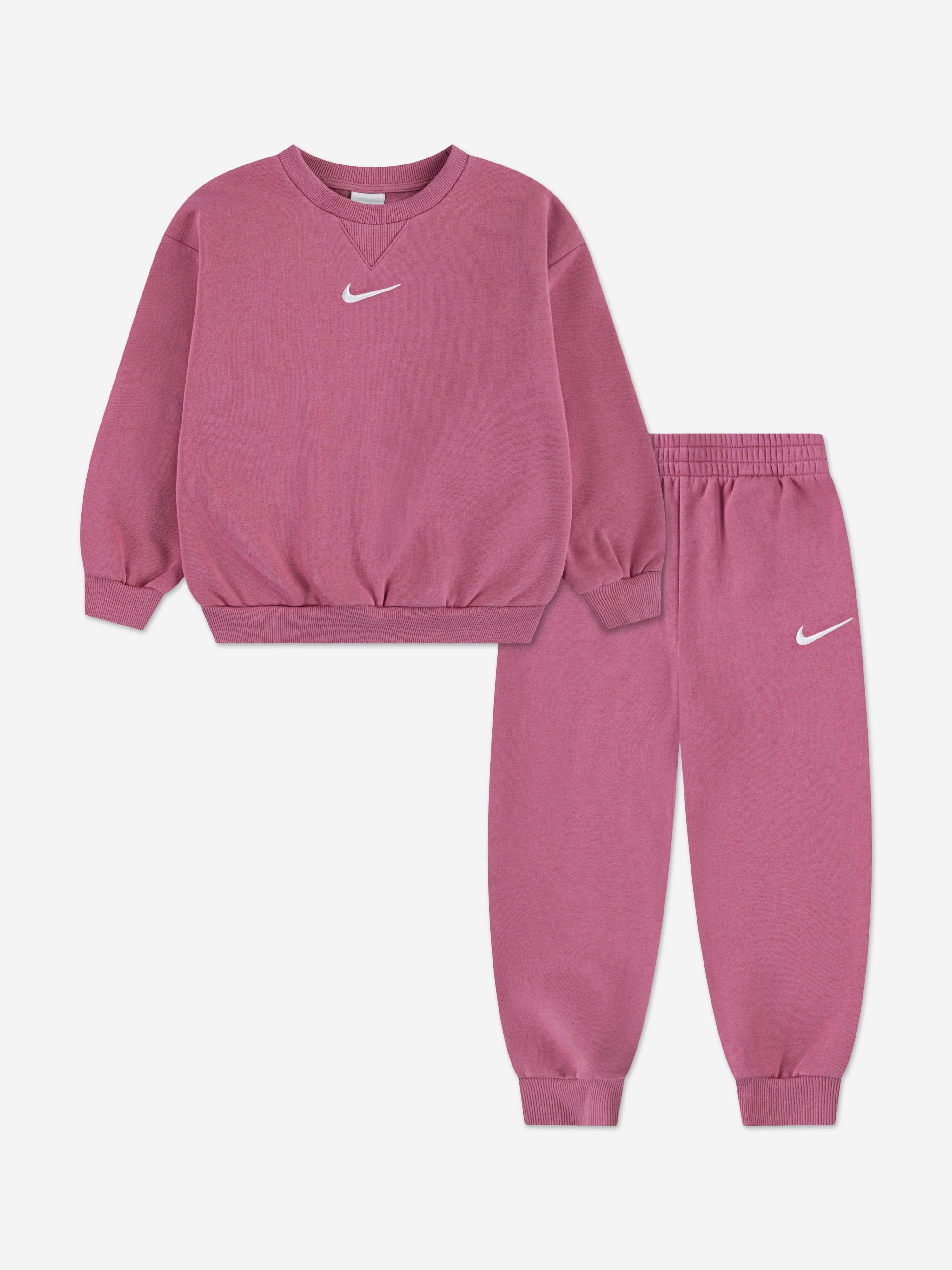 women's nike pink tracksuit