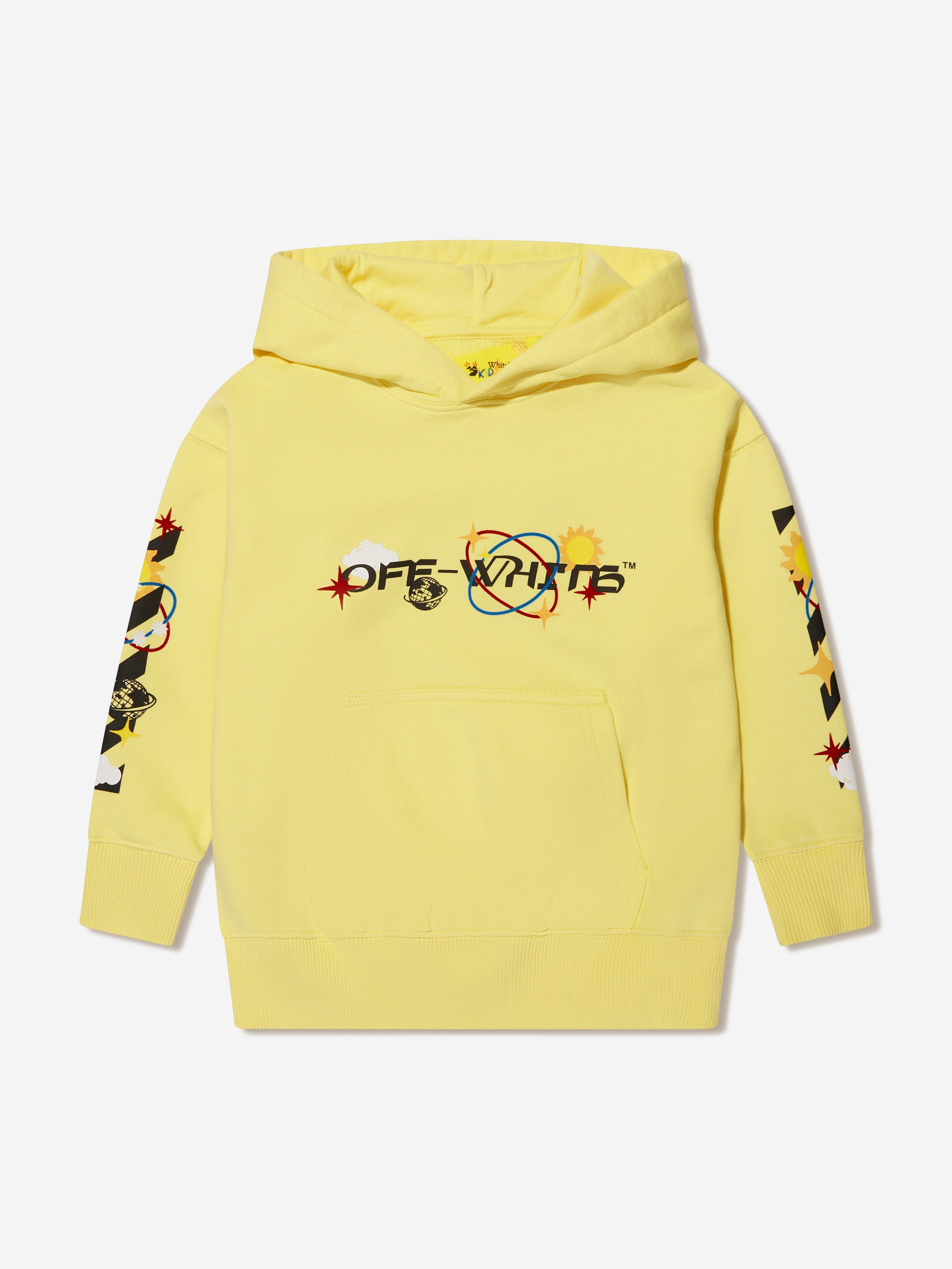 Off white yellow hoodie 2025
