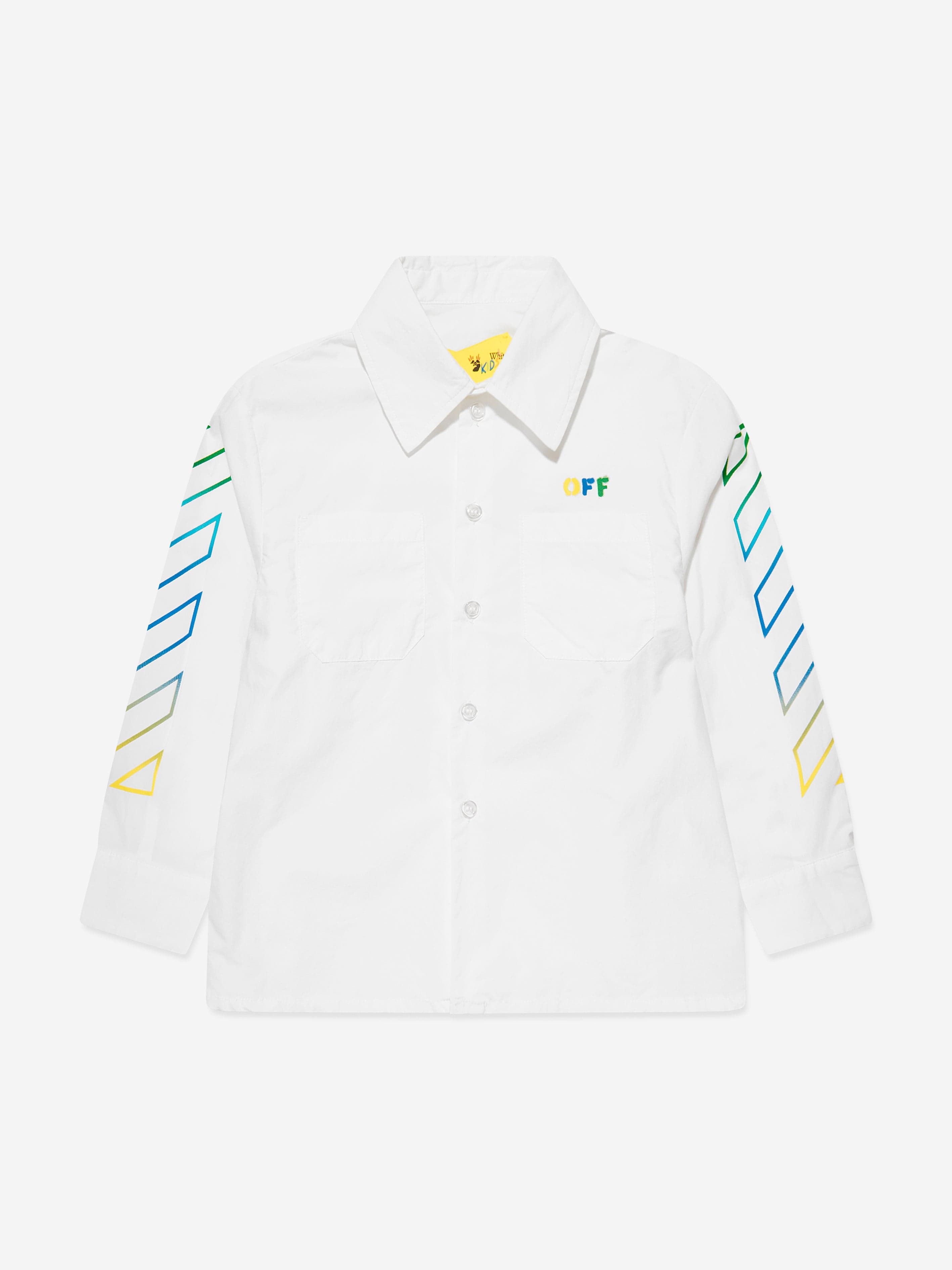 Off white multicolor clearance shirt