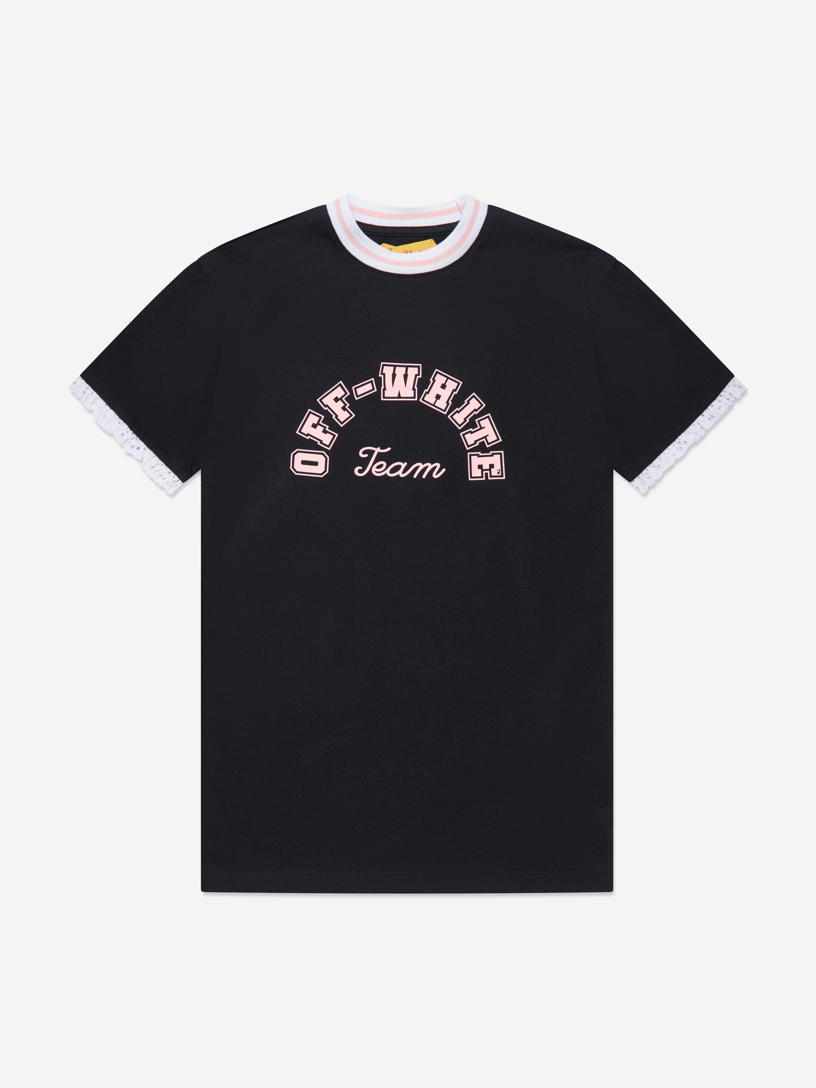 Girls black t shirt dress new arrivals