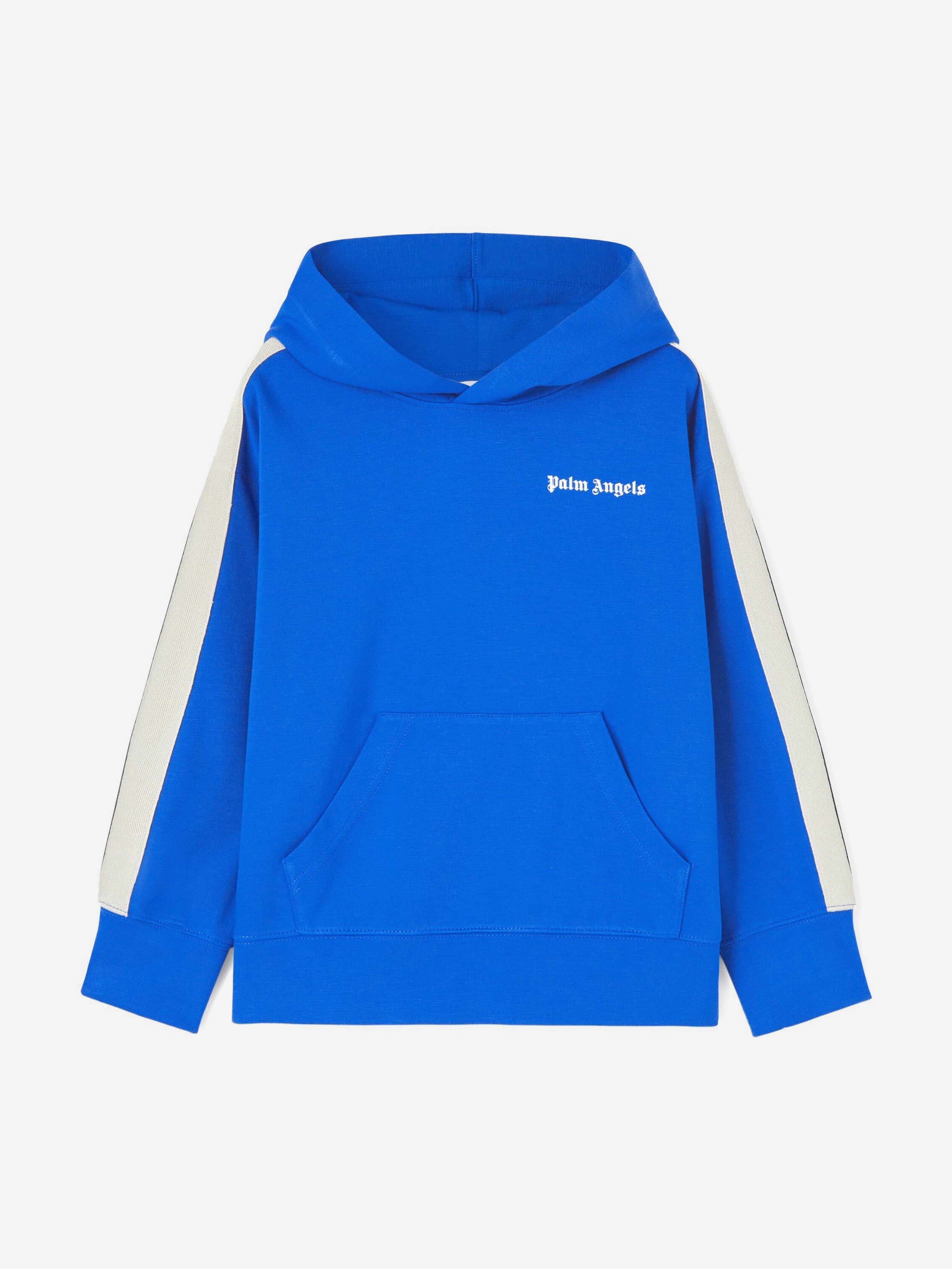 Palm angels hoodie baby blue sale