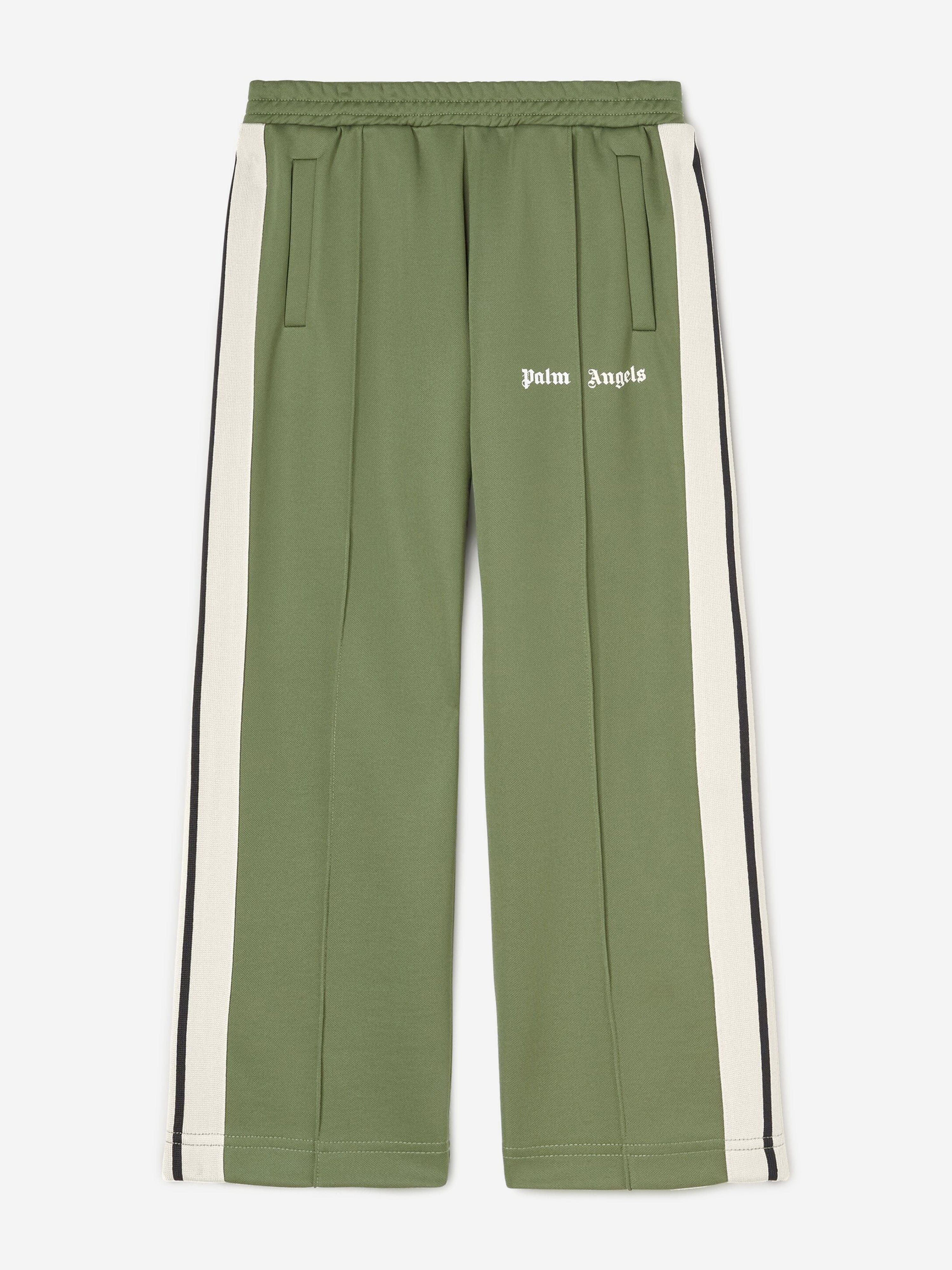 Palm angels green track pants top