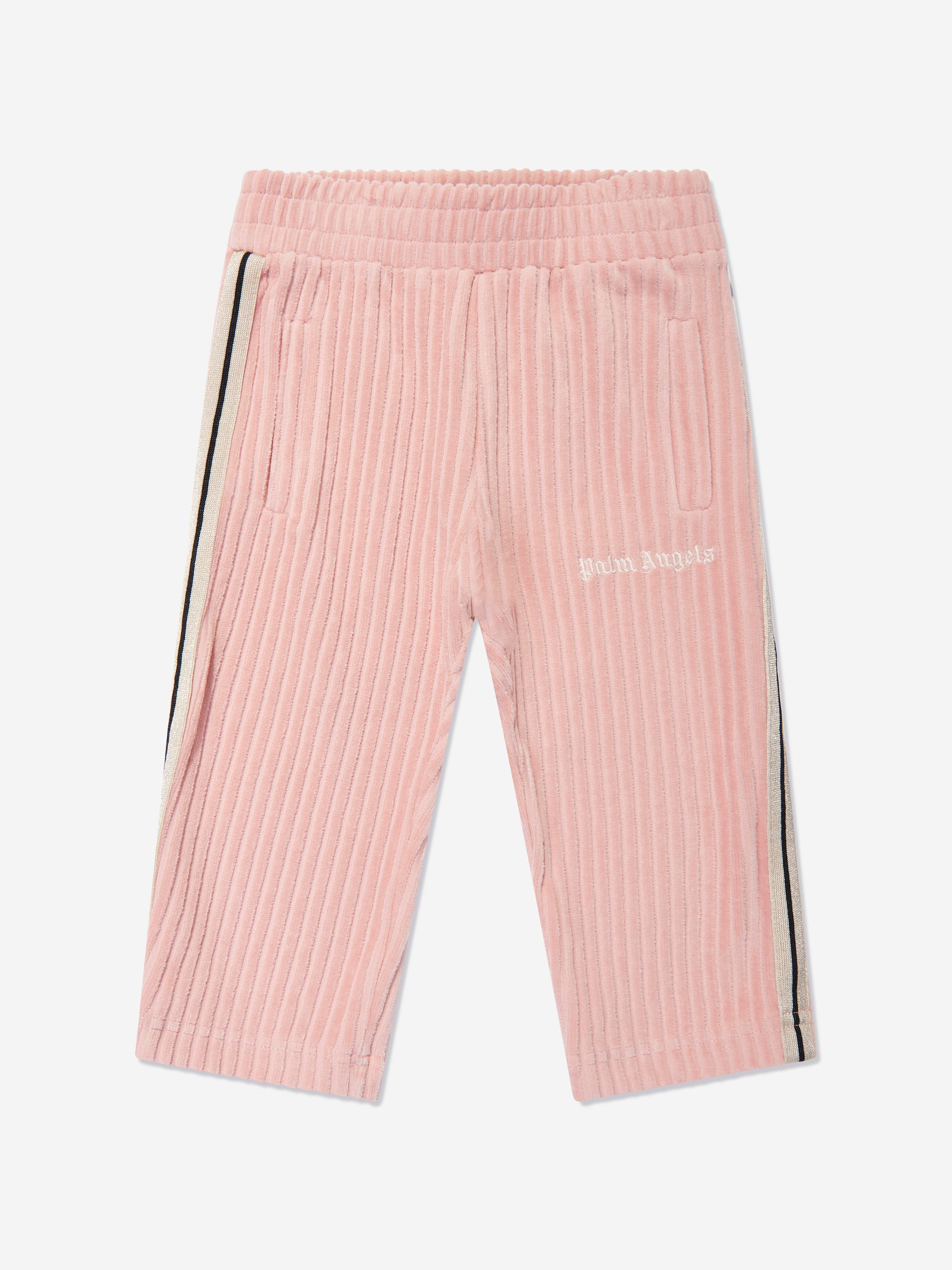 Palm Angels Baby Girls Track Pants in Pink Childsplay Clothing