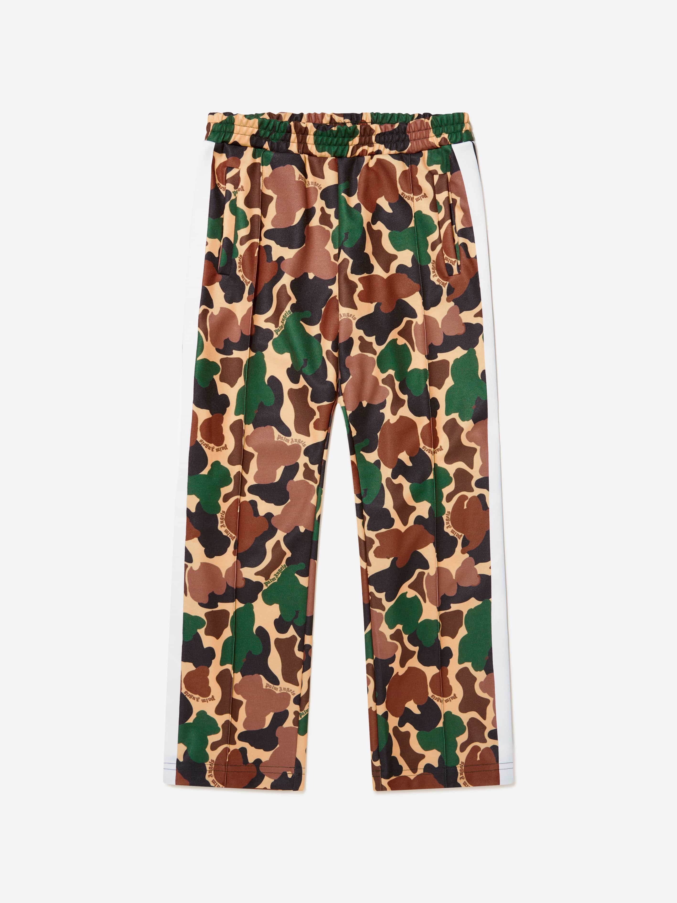 Military print track pants sales