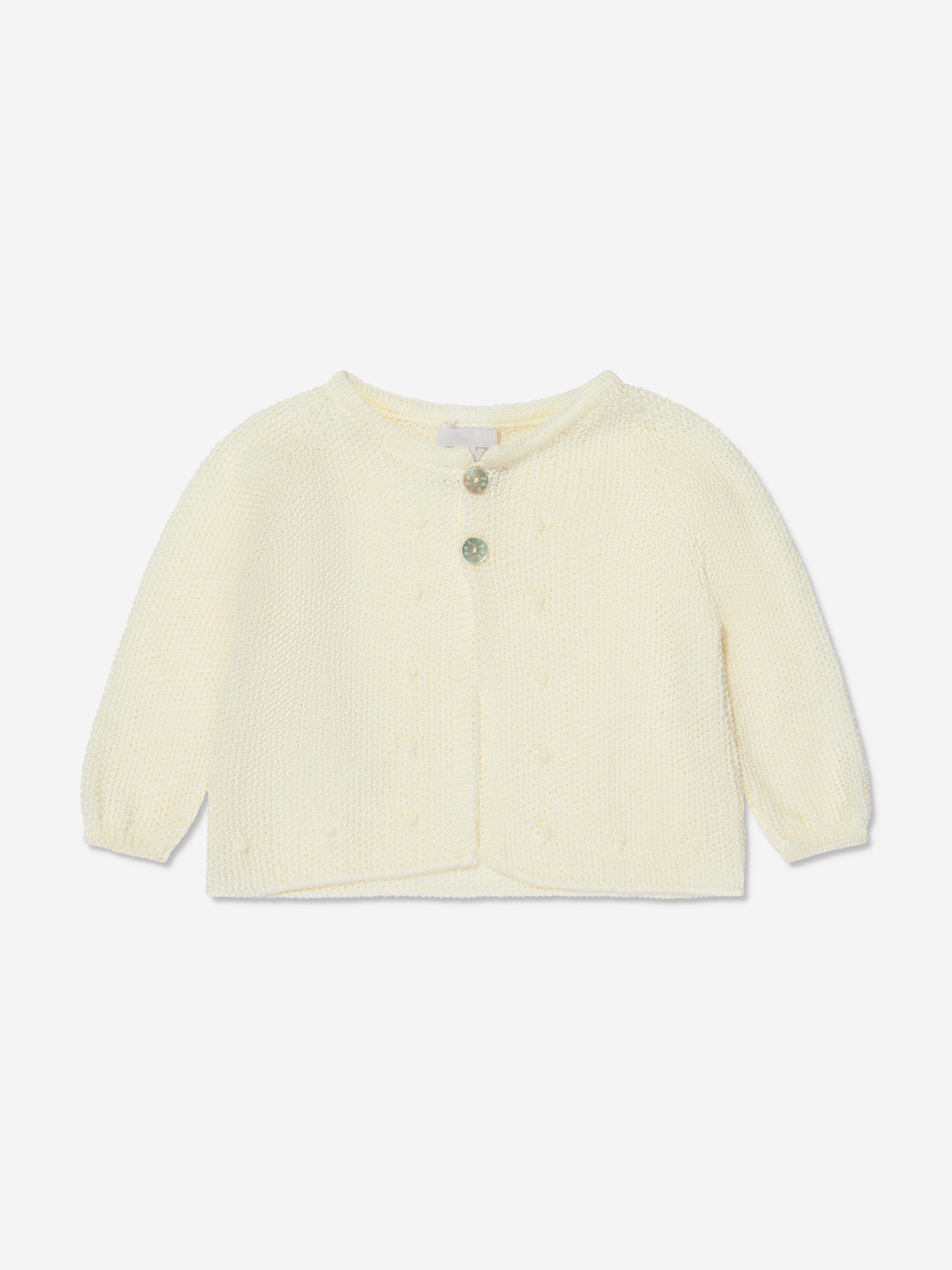 Ivory on sale christening cardigan