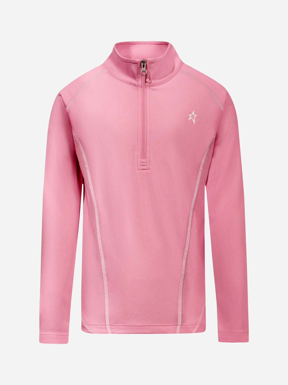 Perfect Moment Girls Thermal Half Zip Top in Pink | Childsplay Clothing