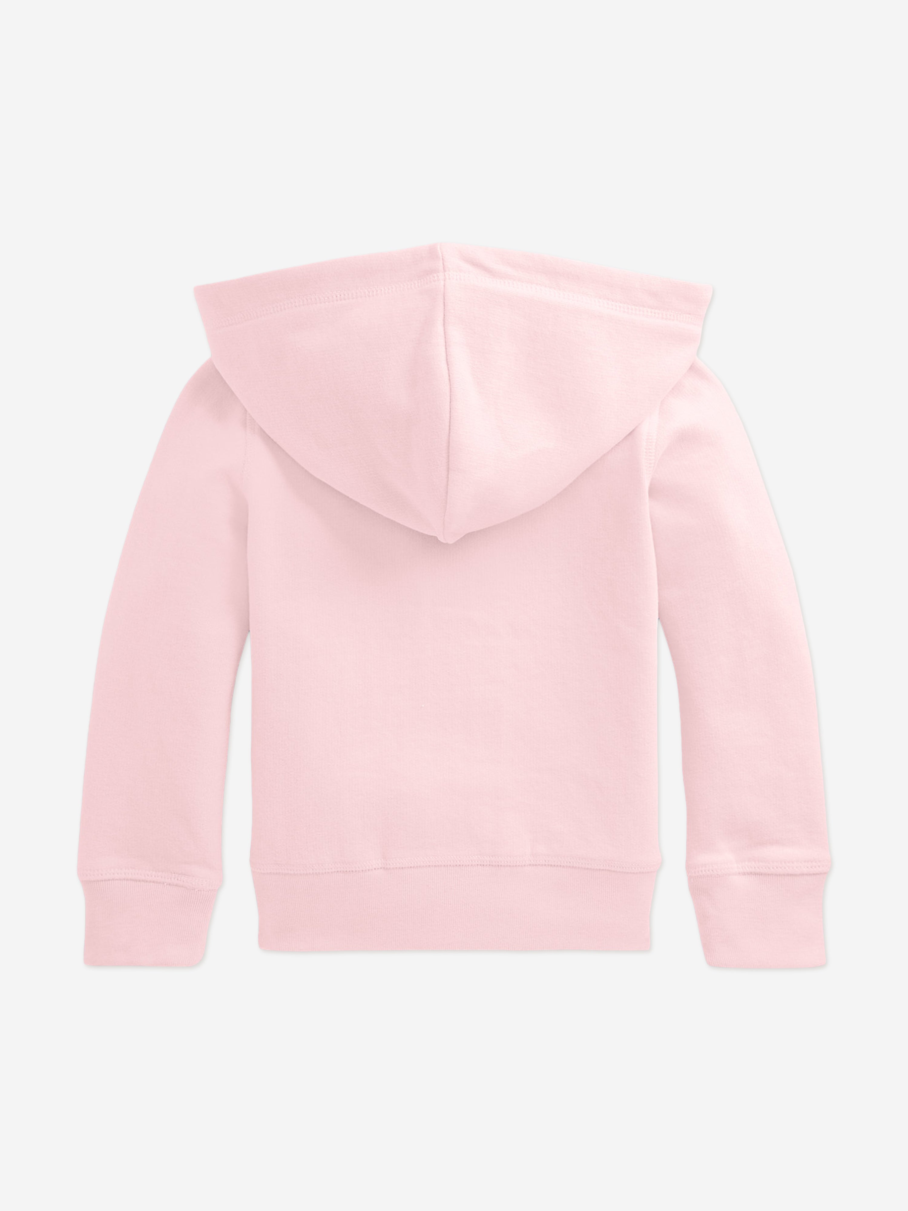 Ralph Lauren Girls Logo Zip Up Top in Pink | Childsplay Clothing UK