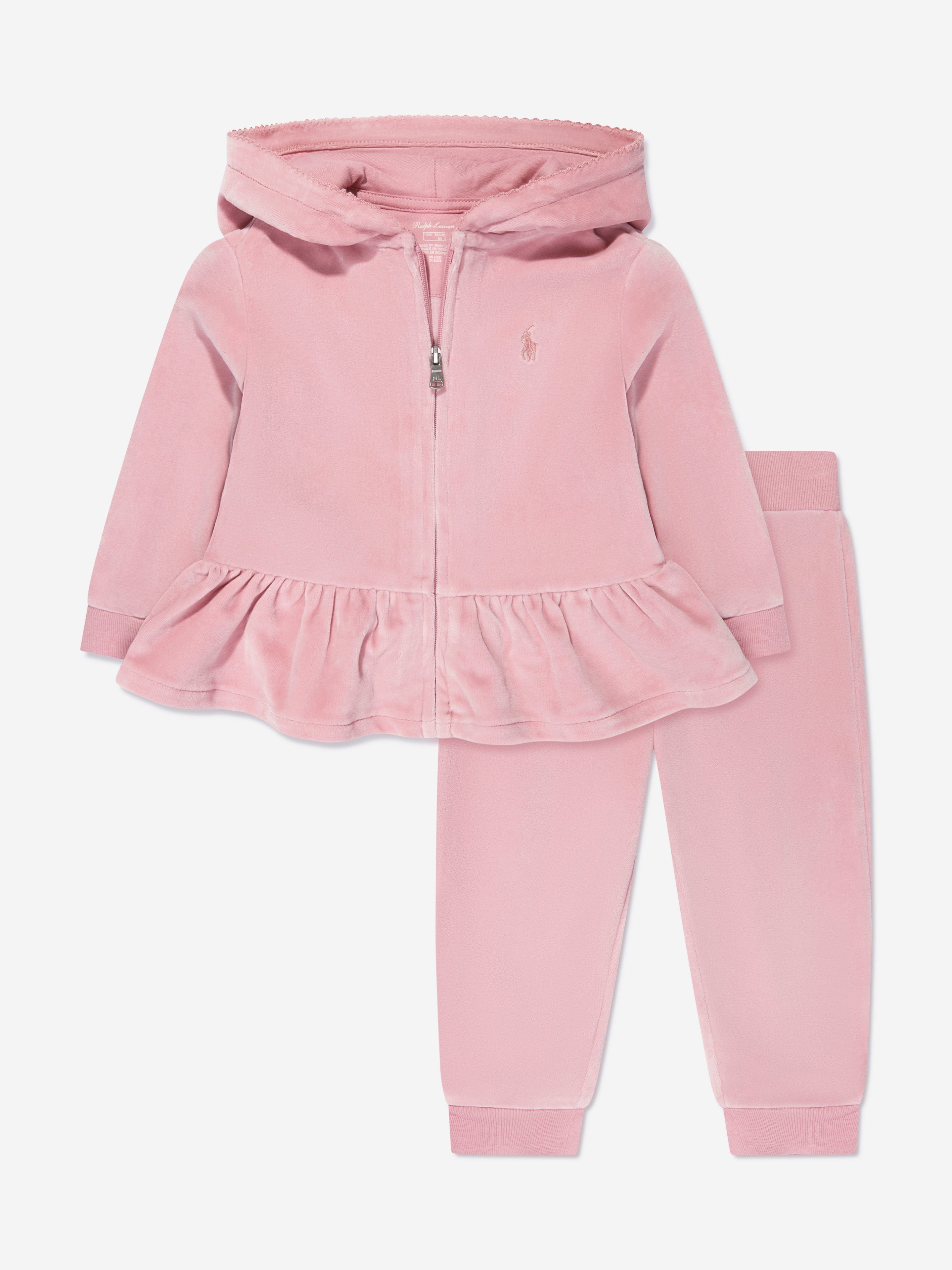 Baby Girls Tracksuit in Pink Childsplay Clothing