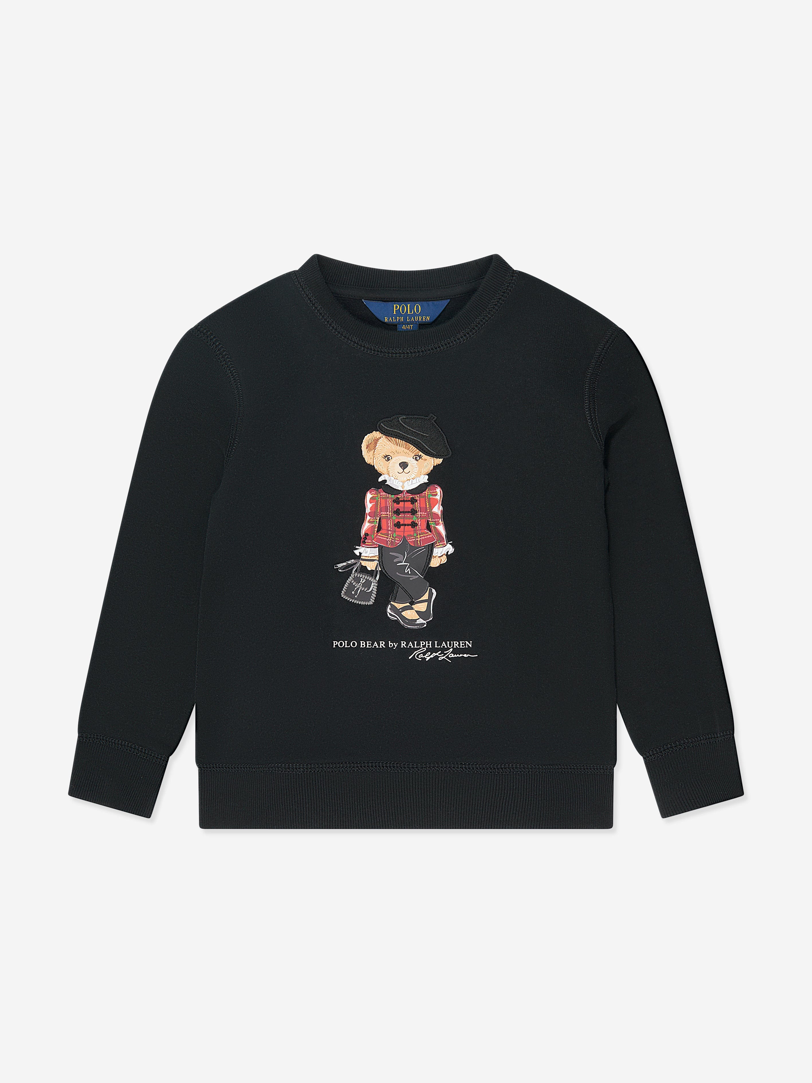 Polo bear sweater black 2025