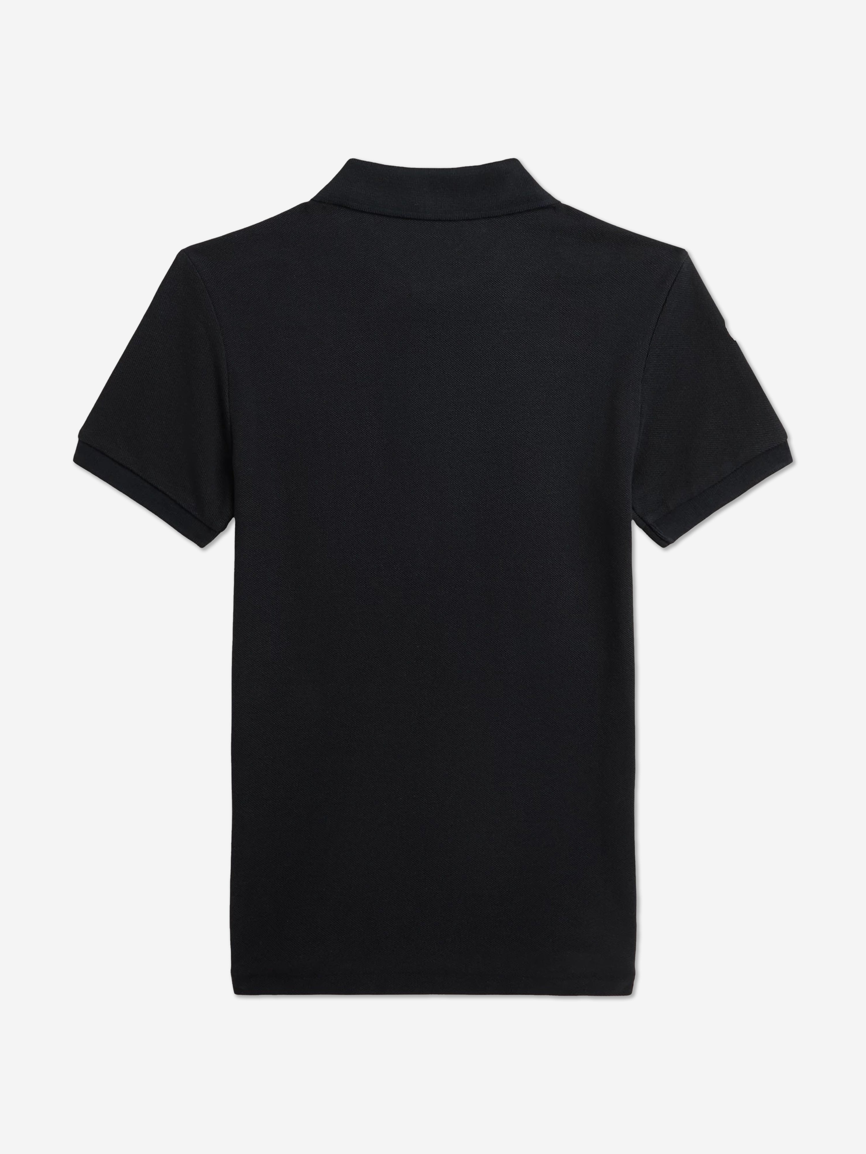 Ralph Lauren Boys Slim Fit Polo Shirt in Black | Childsplay