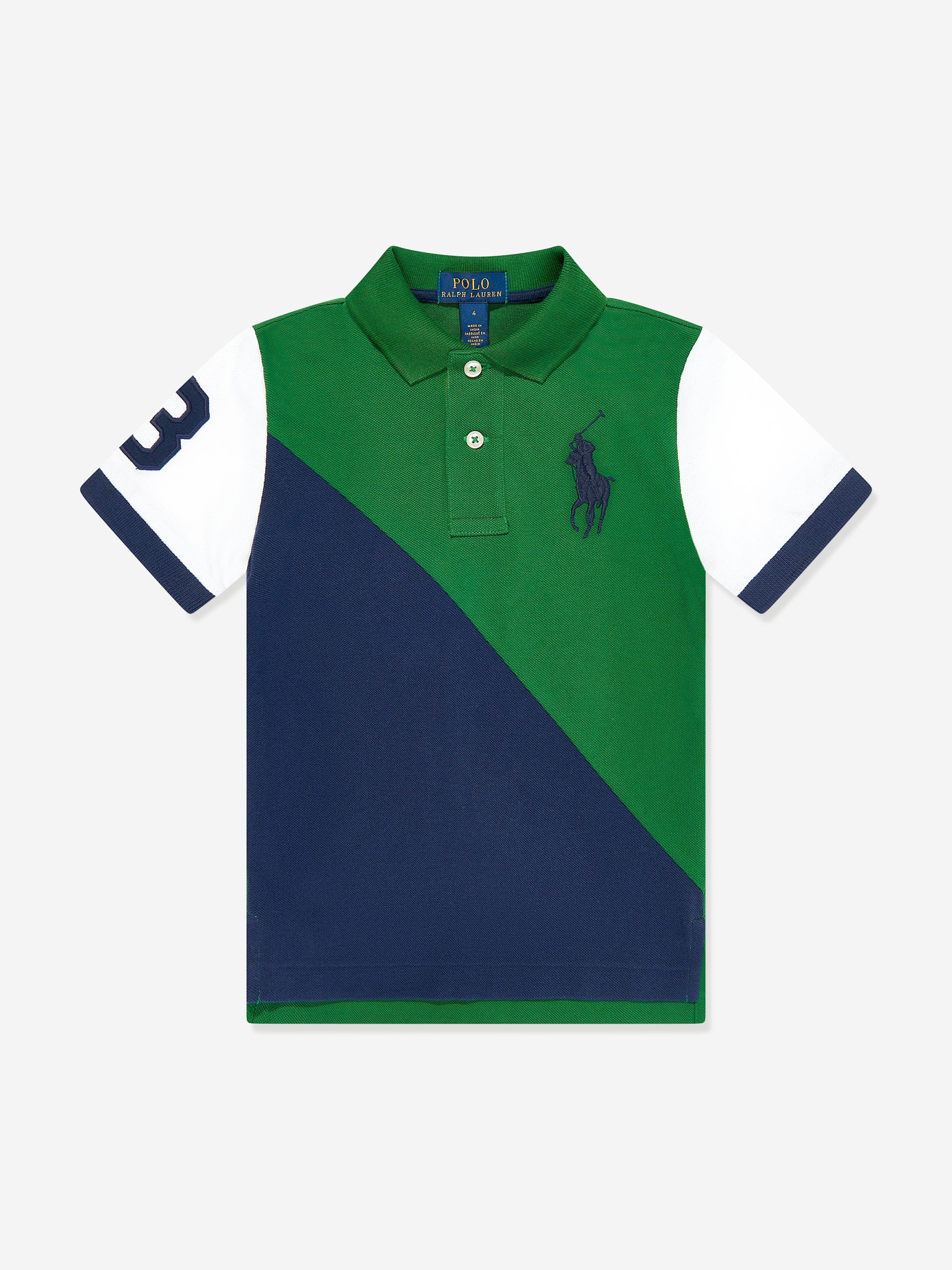 Ralph Lauren Boys Polo Shirt in Green Childsplay Clothing
