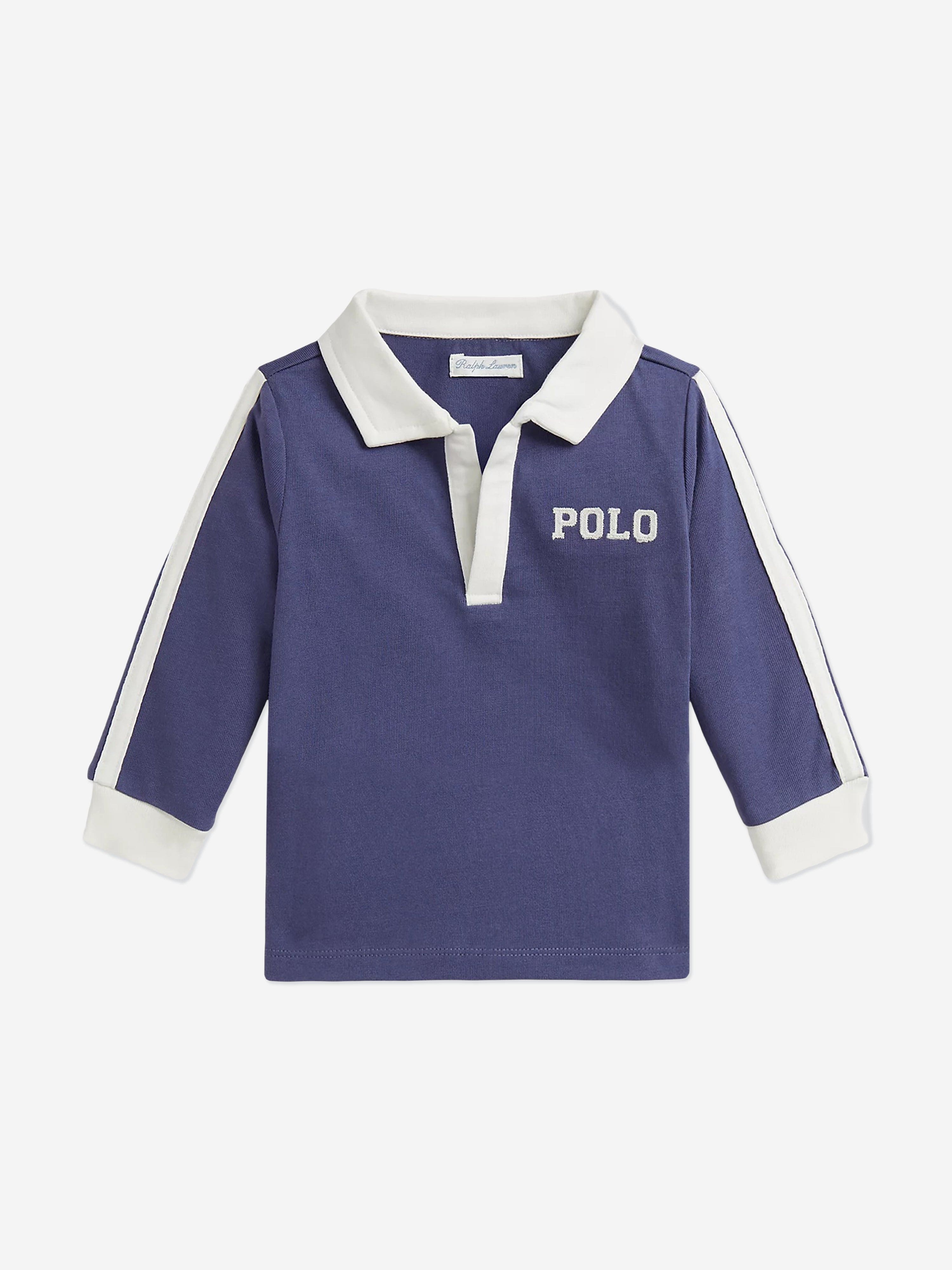 Ralph Lauren Kids Ralph Lauren Baby Boys Polo Short Set in Blue