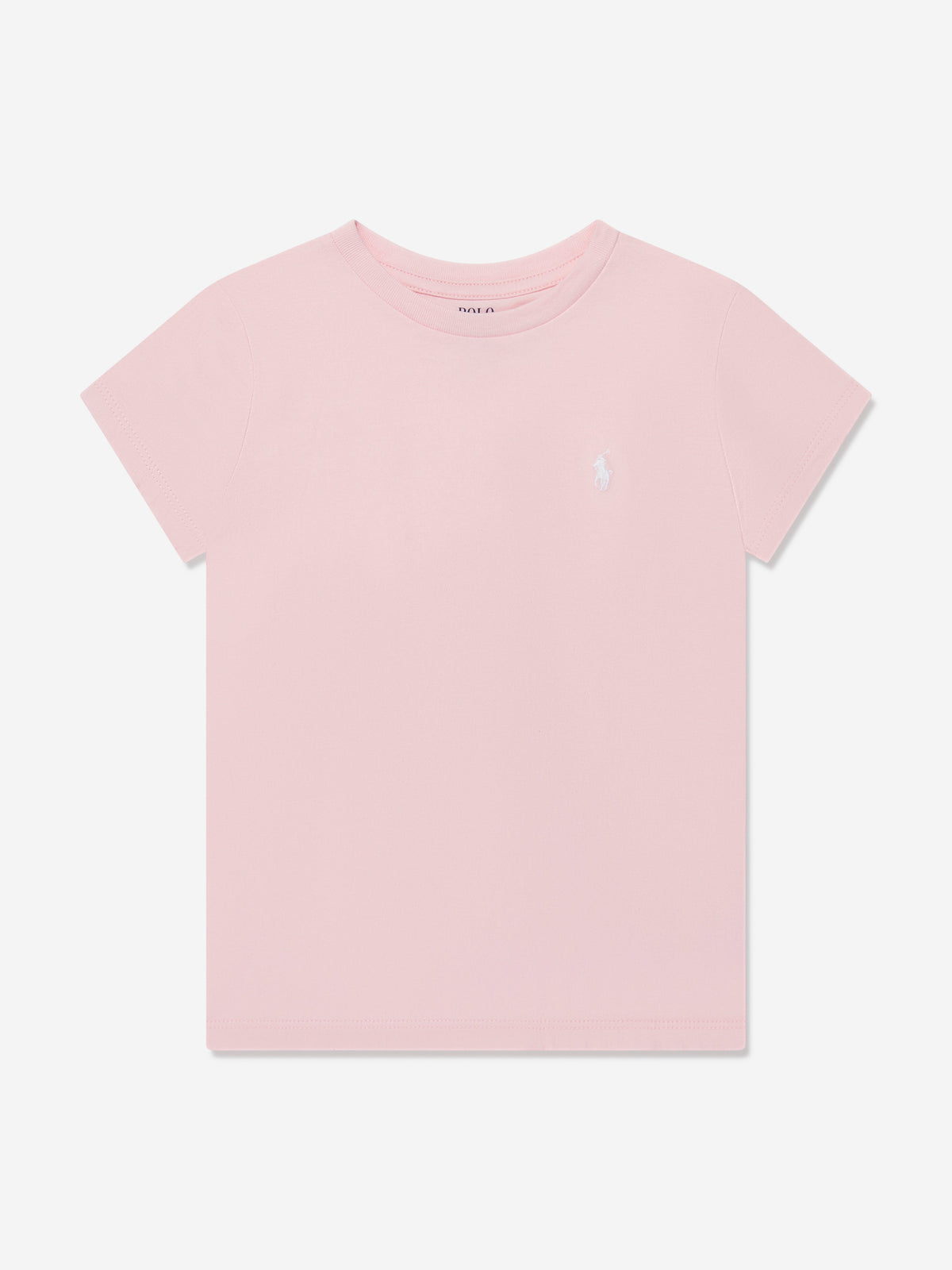 Ralph Lauren Girls Logo T-Shirt in Pink