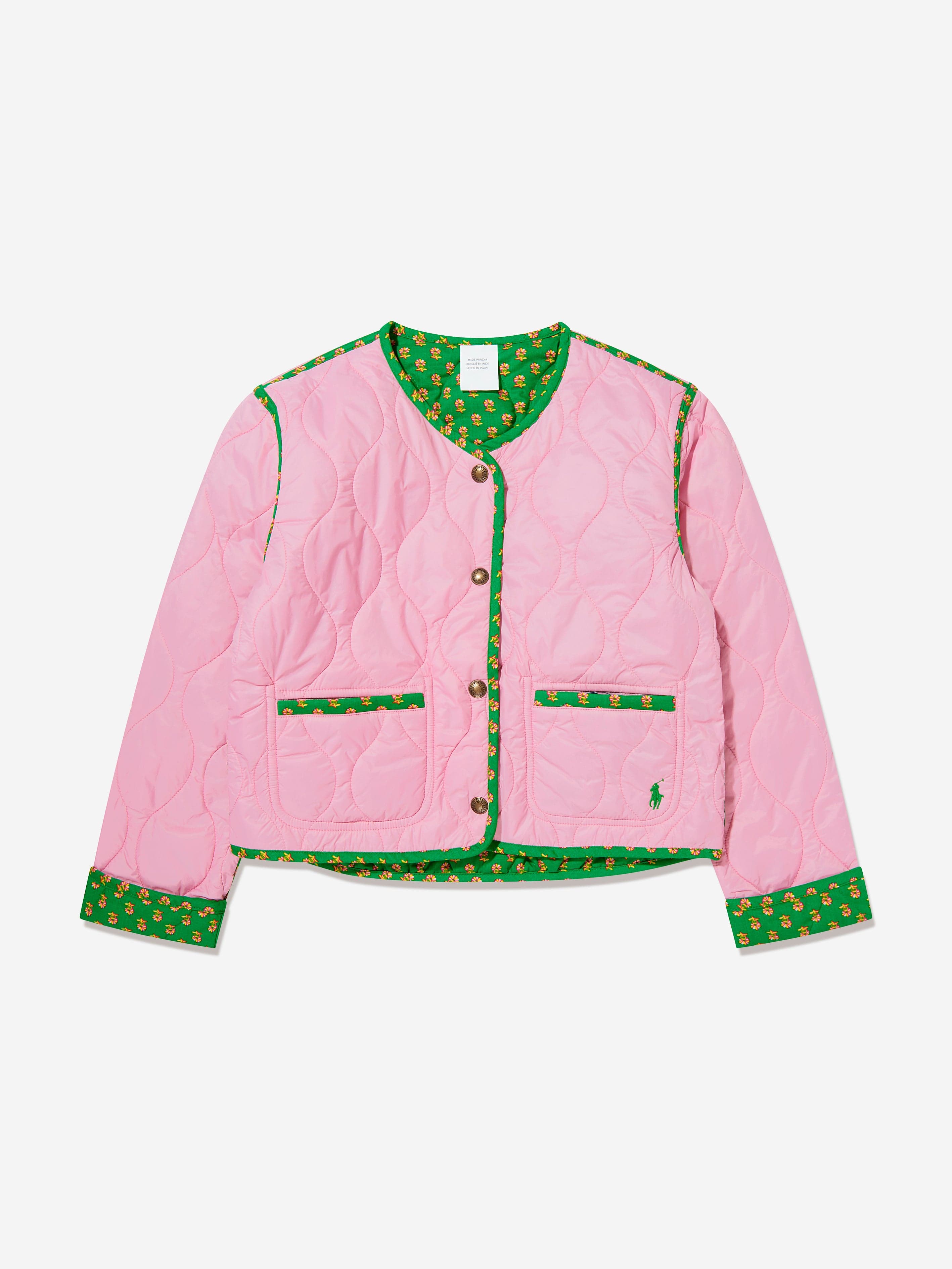 Ralph lauren girls quilted jacket hotsell