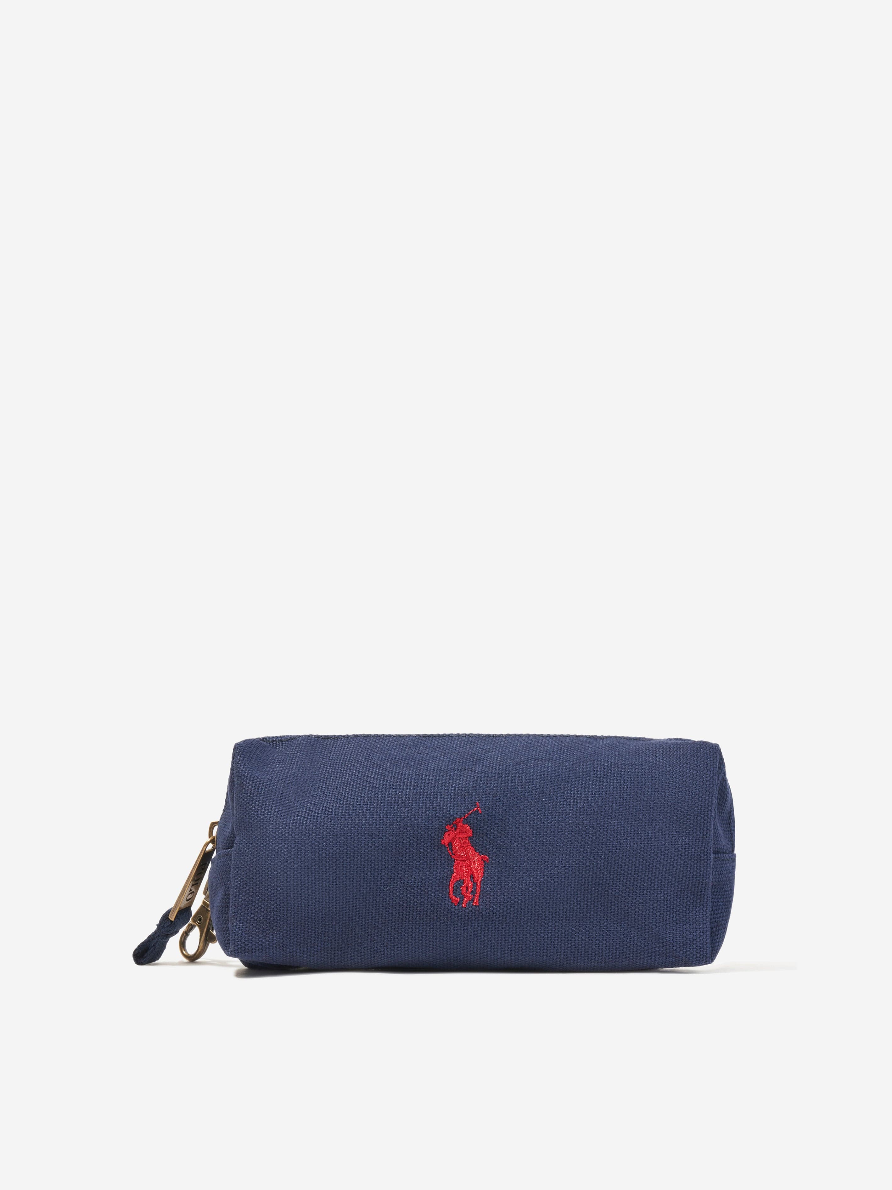 Ralph Lauren Kids Canvas School Backpack in Navy (42cm