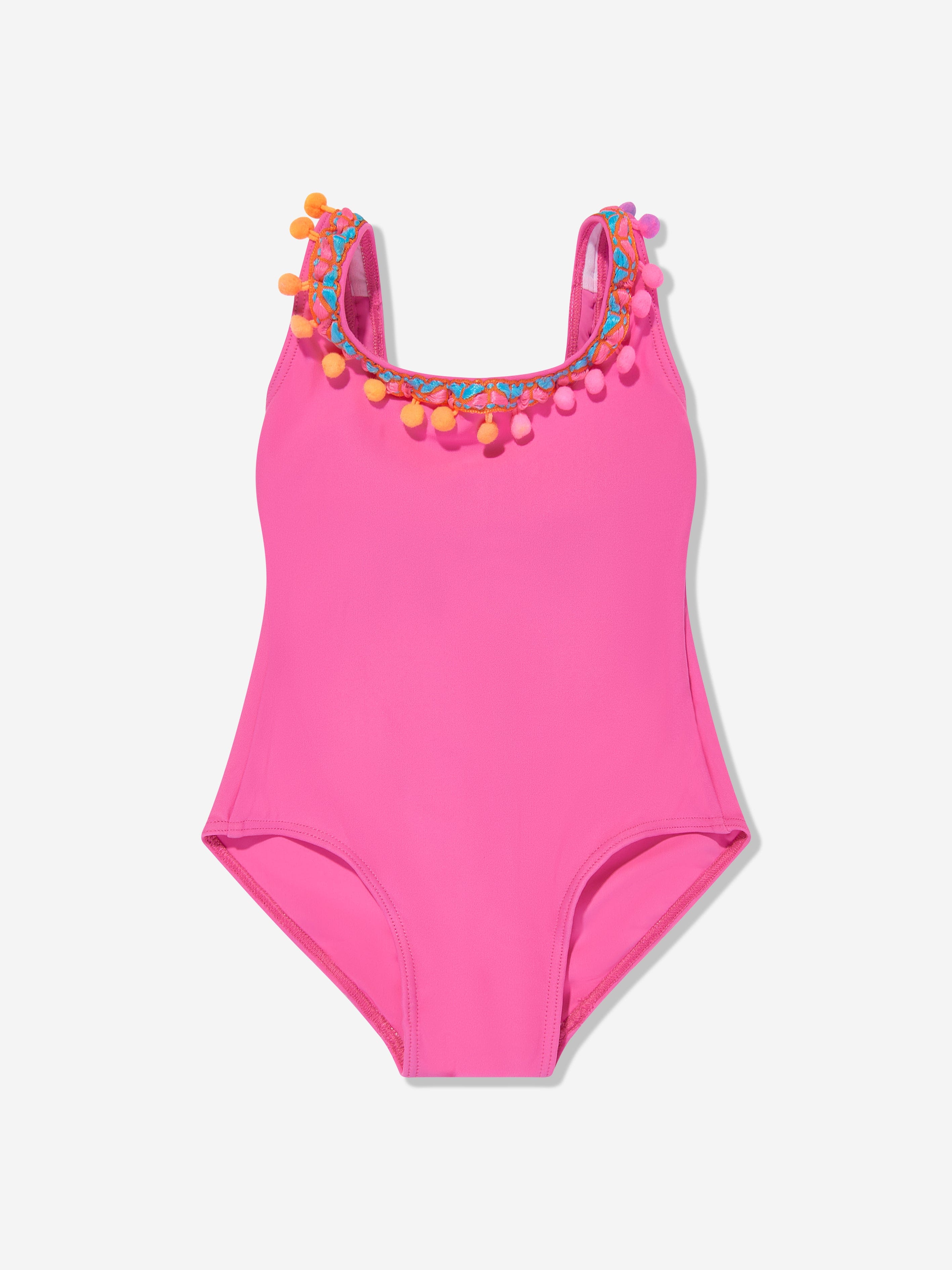 Pom pom one piece swimsuit deals