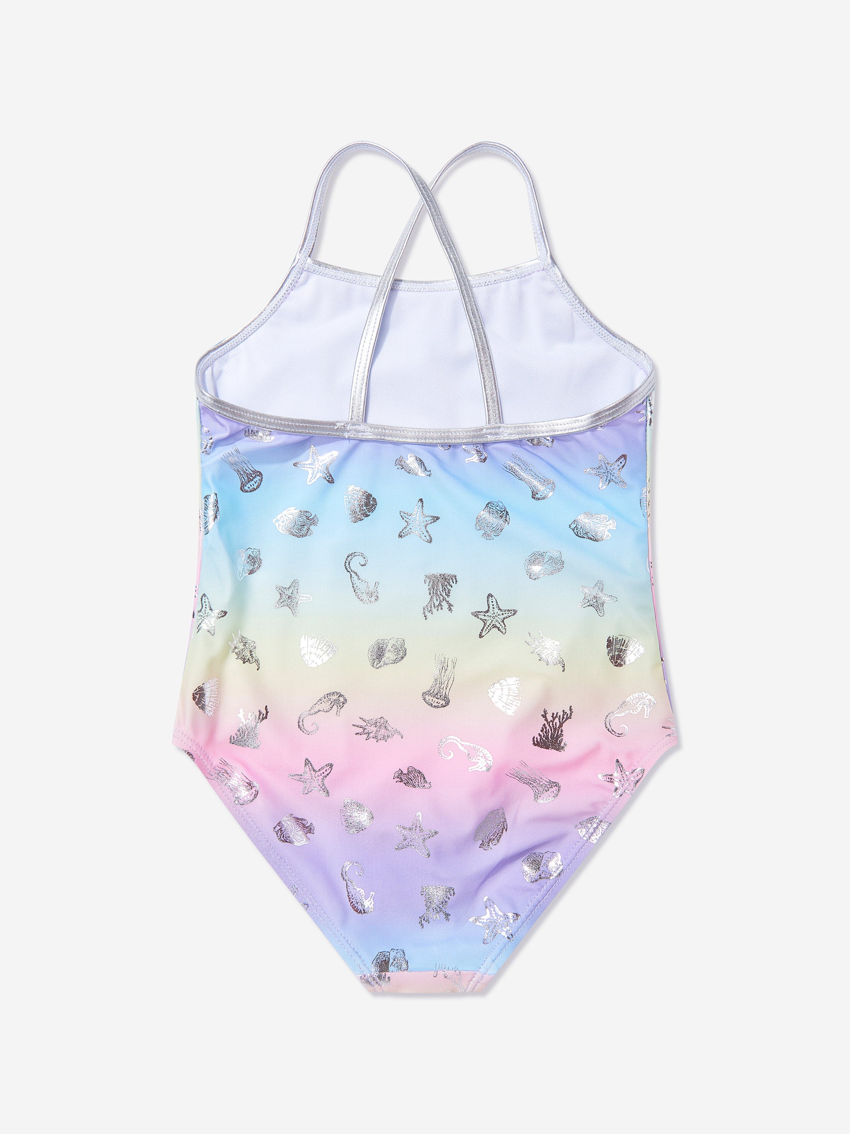 Girls Sealife Swimsuit in Multicolour (UPF50+)
