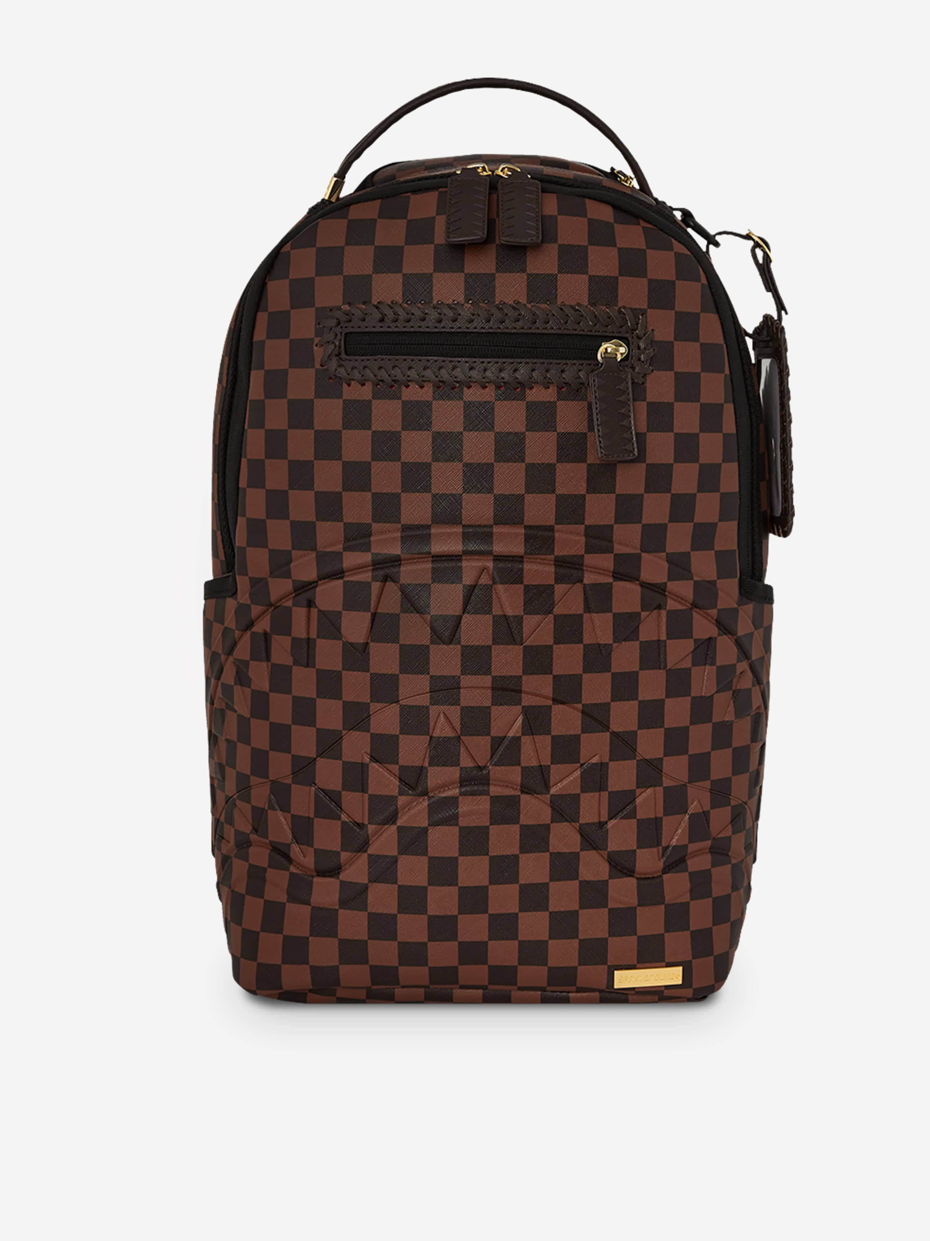 Sprayground Sprayground Kids Core Embossed Check DLXSV Backpack in