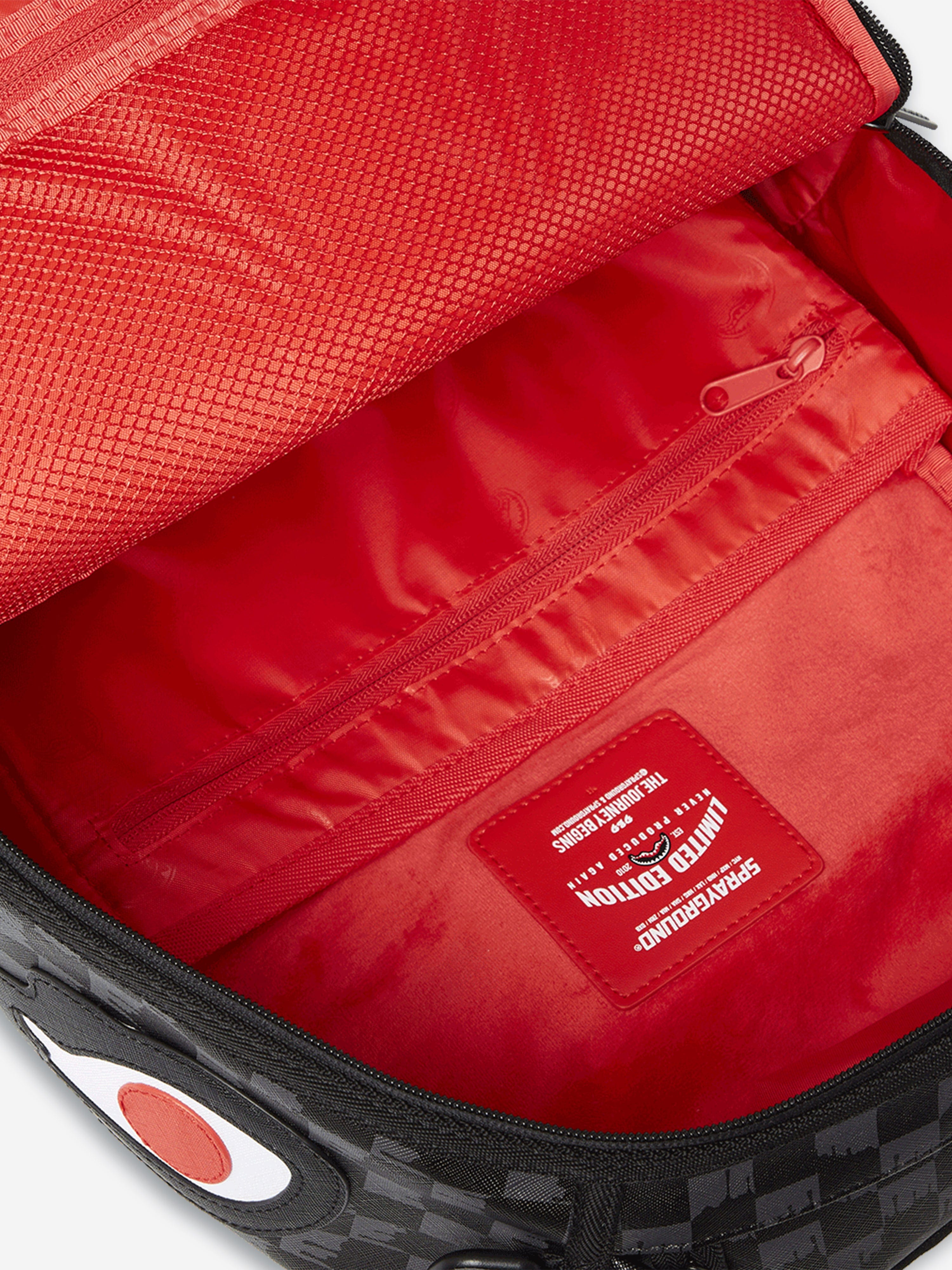 Sprayground Dripping Sharks In Paris Duffle Black Schwarz | Sac Week-end