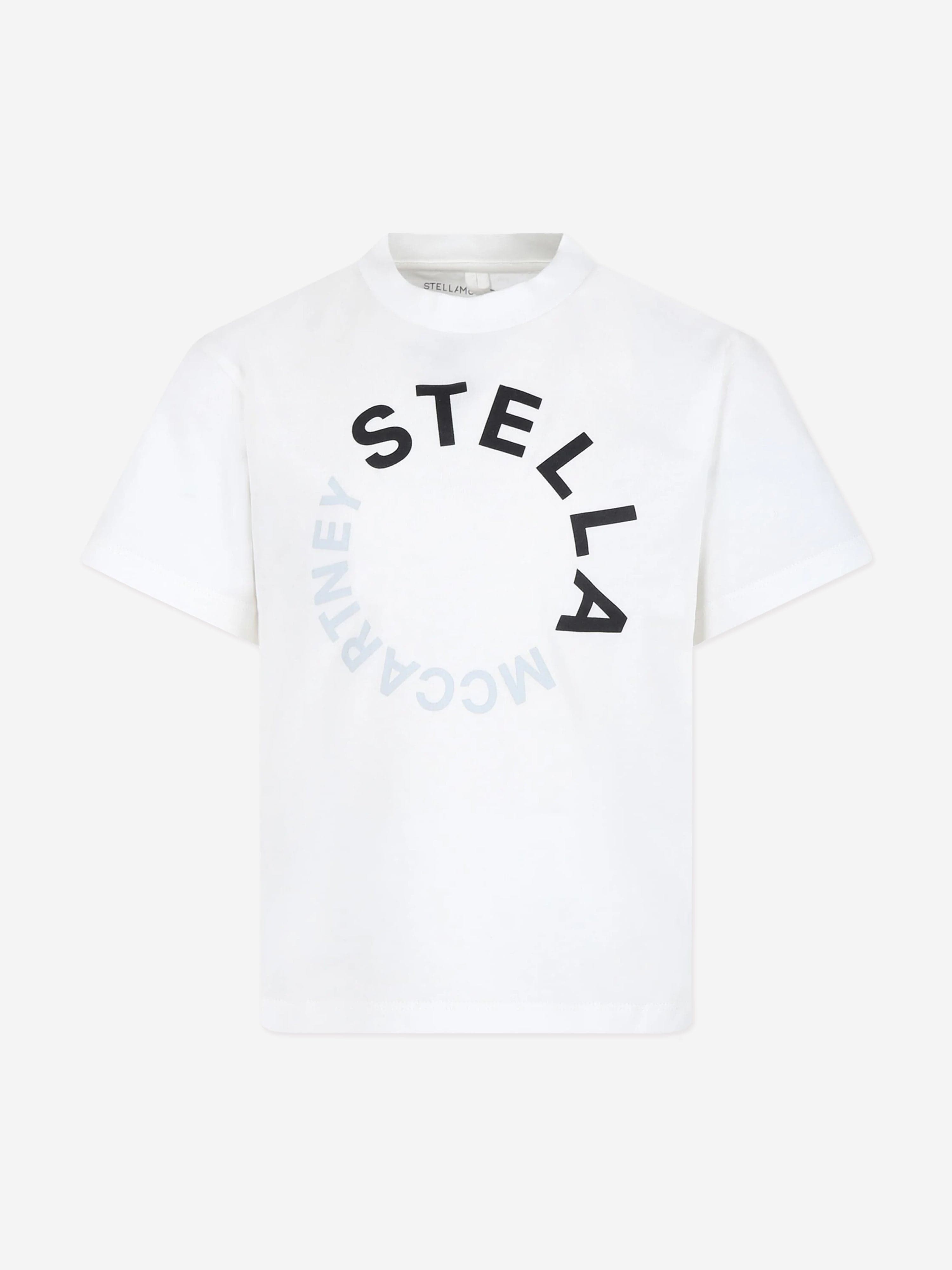Stella McCartney Kids Stella McCartney Boys Circle Logo T-Shirt in