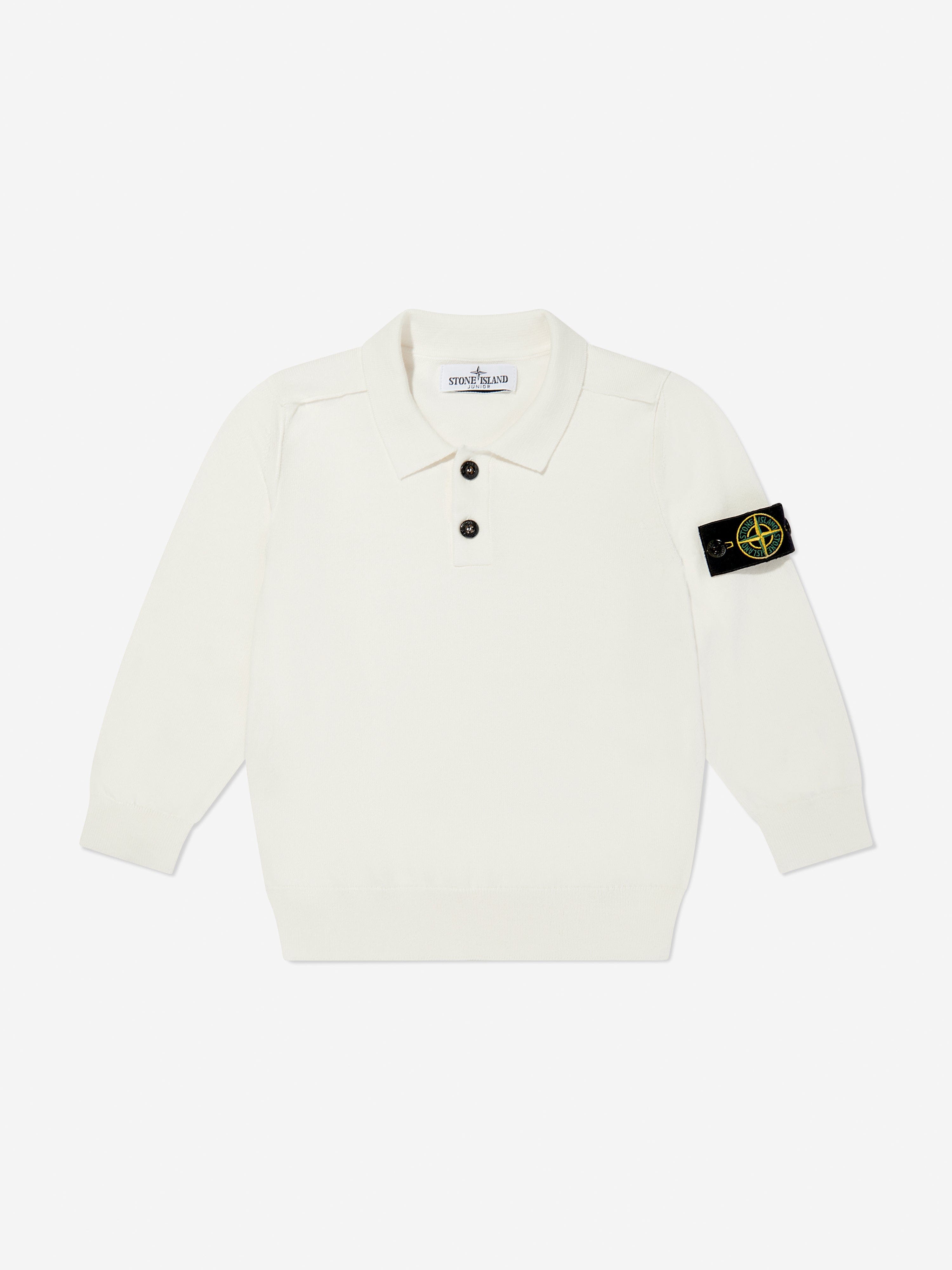 Polo Stone Island Junior Stone Island Junior Boys Long Sleeve Knit