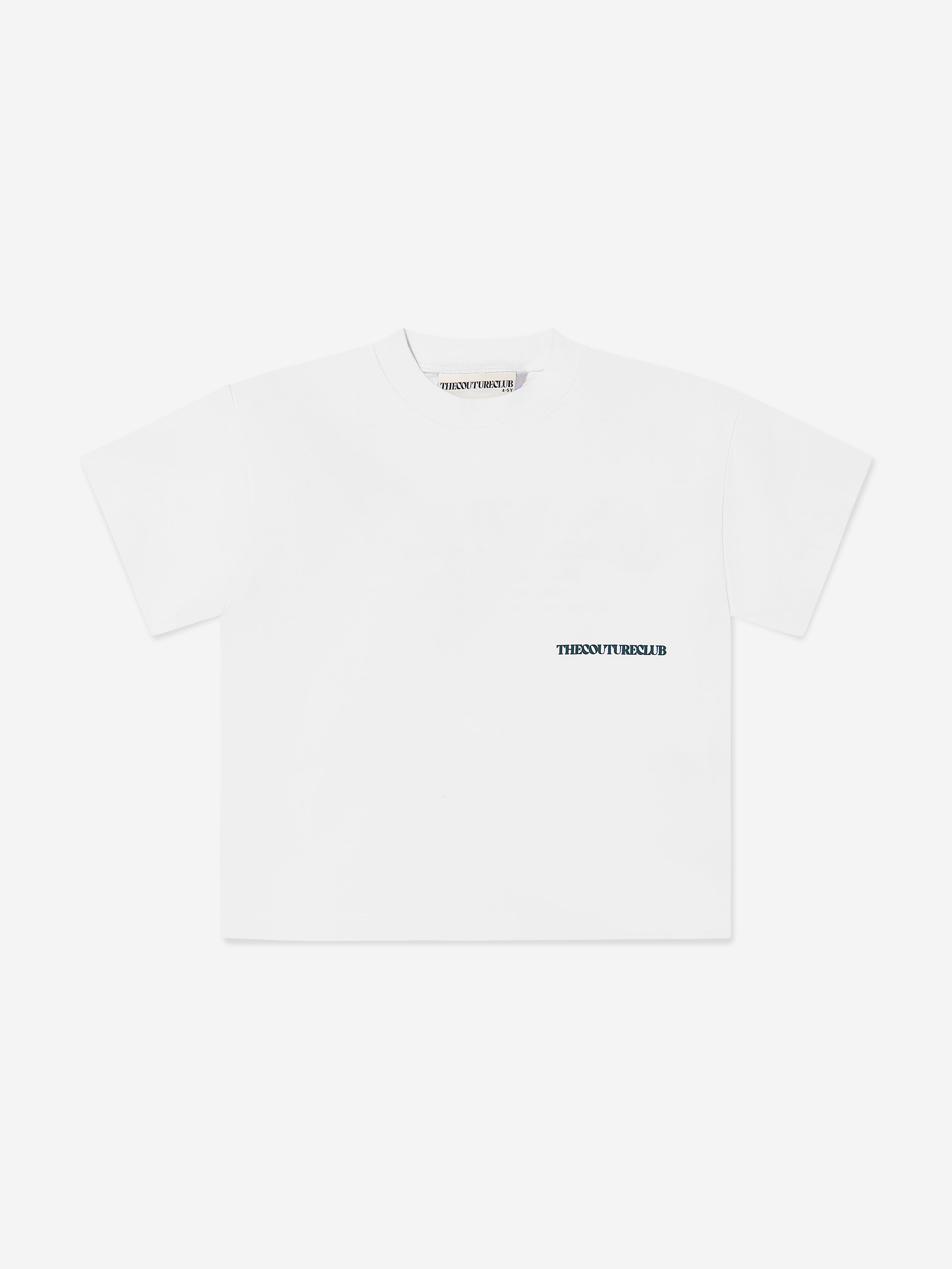 The Couture Club Kids Design Department Graphic T-Shirt in White