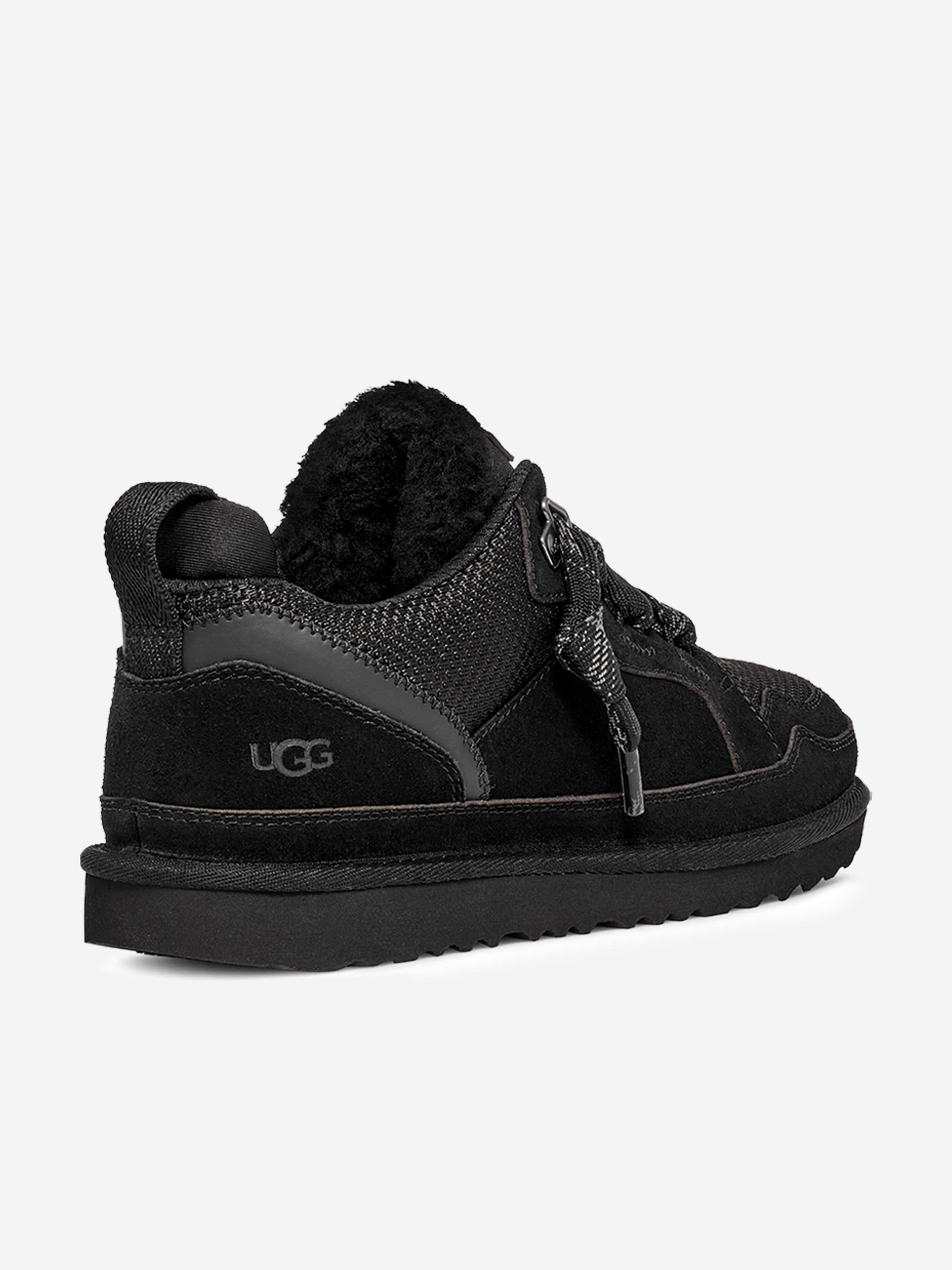 UGG UGG Kids Lowmel Trainers in Black Childsplay Clothing