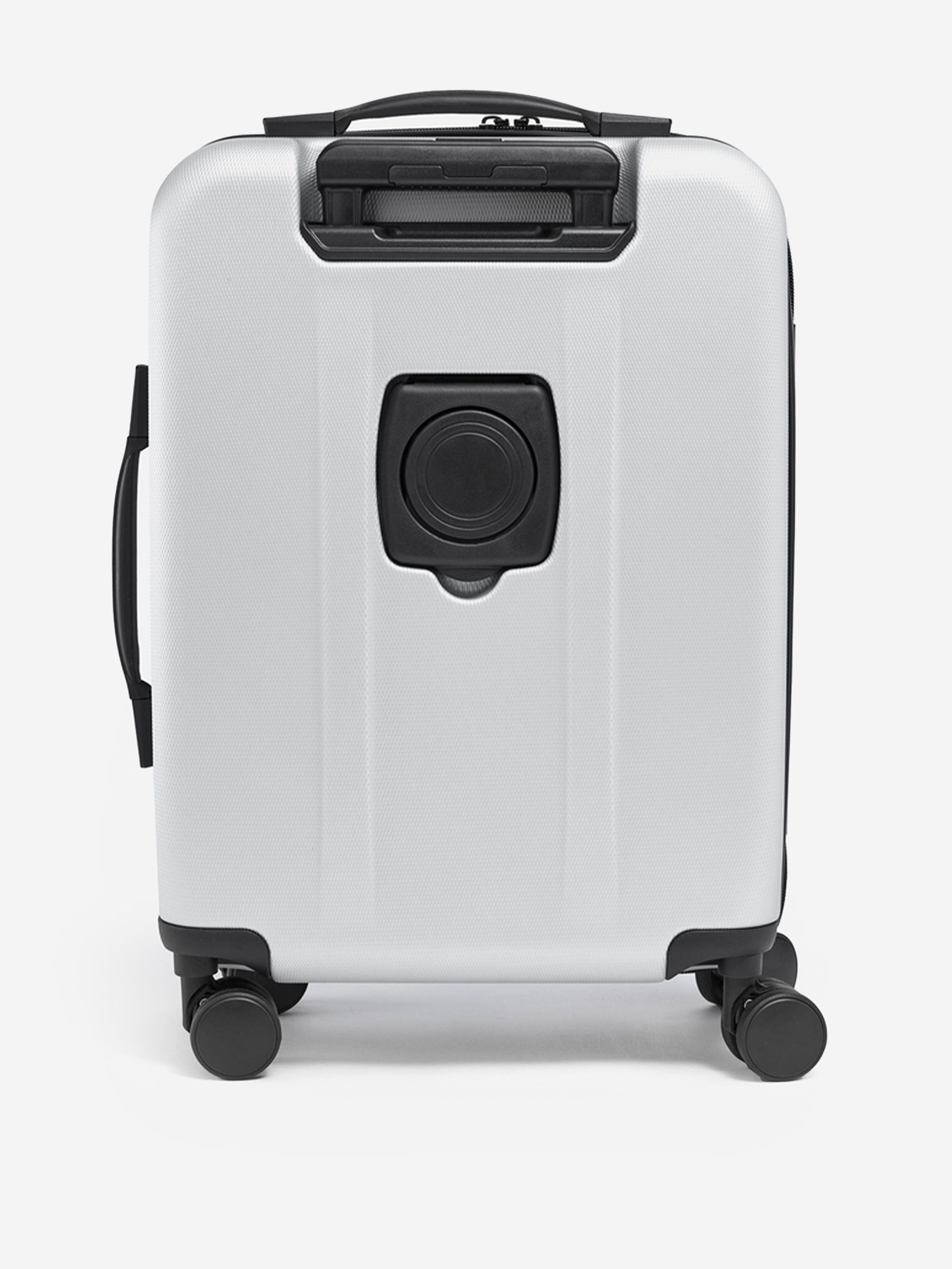 Valentino Explorer Small Size Carry On Suitcase in Silver (50cm)