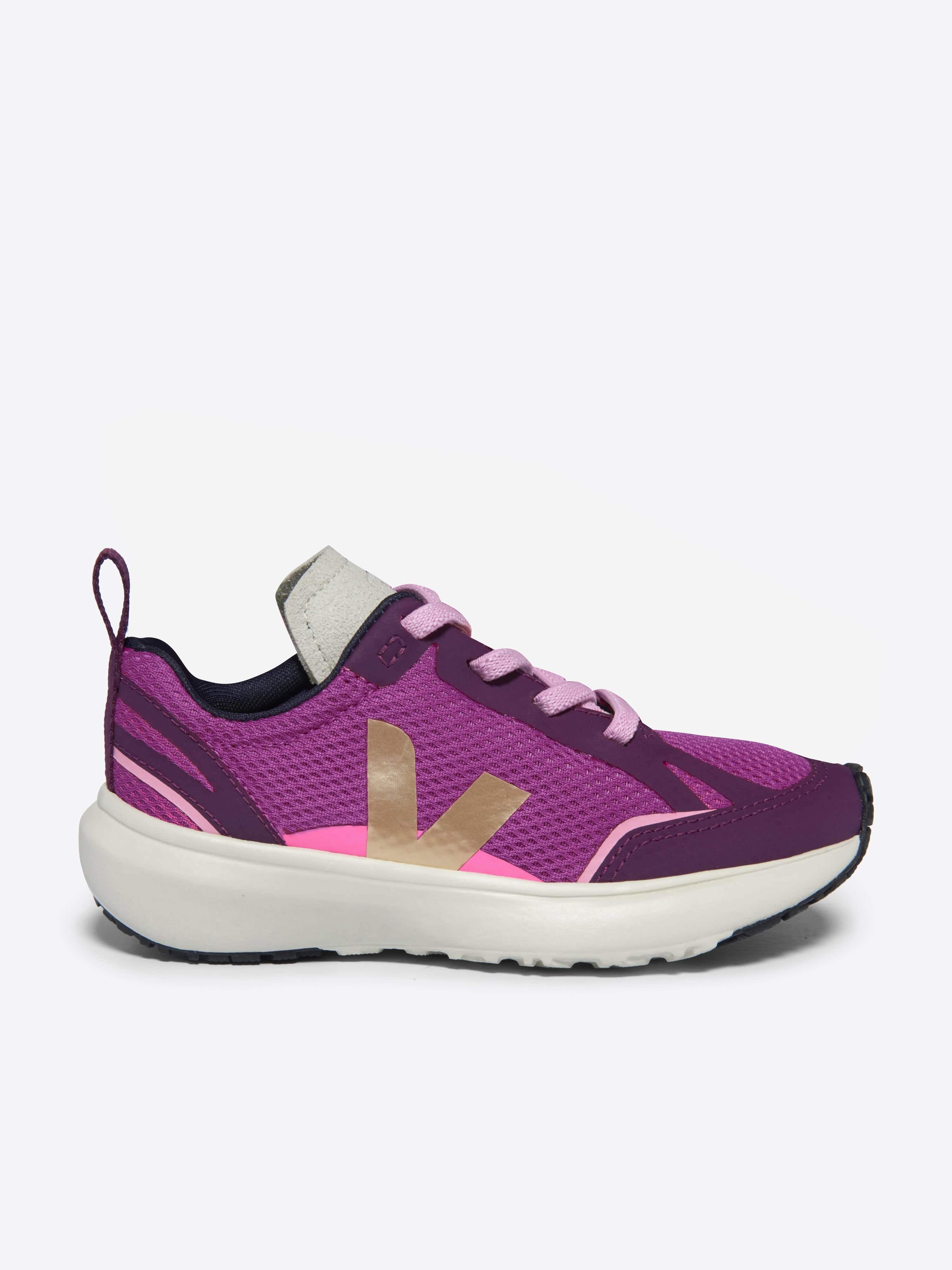 Kids Light Alveomesh Canary Trainers in Purple