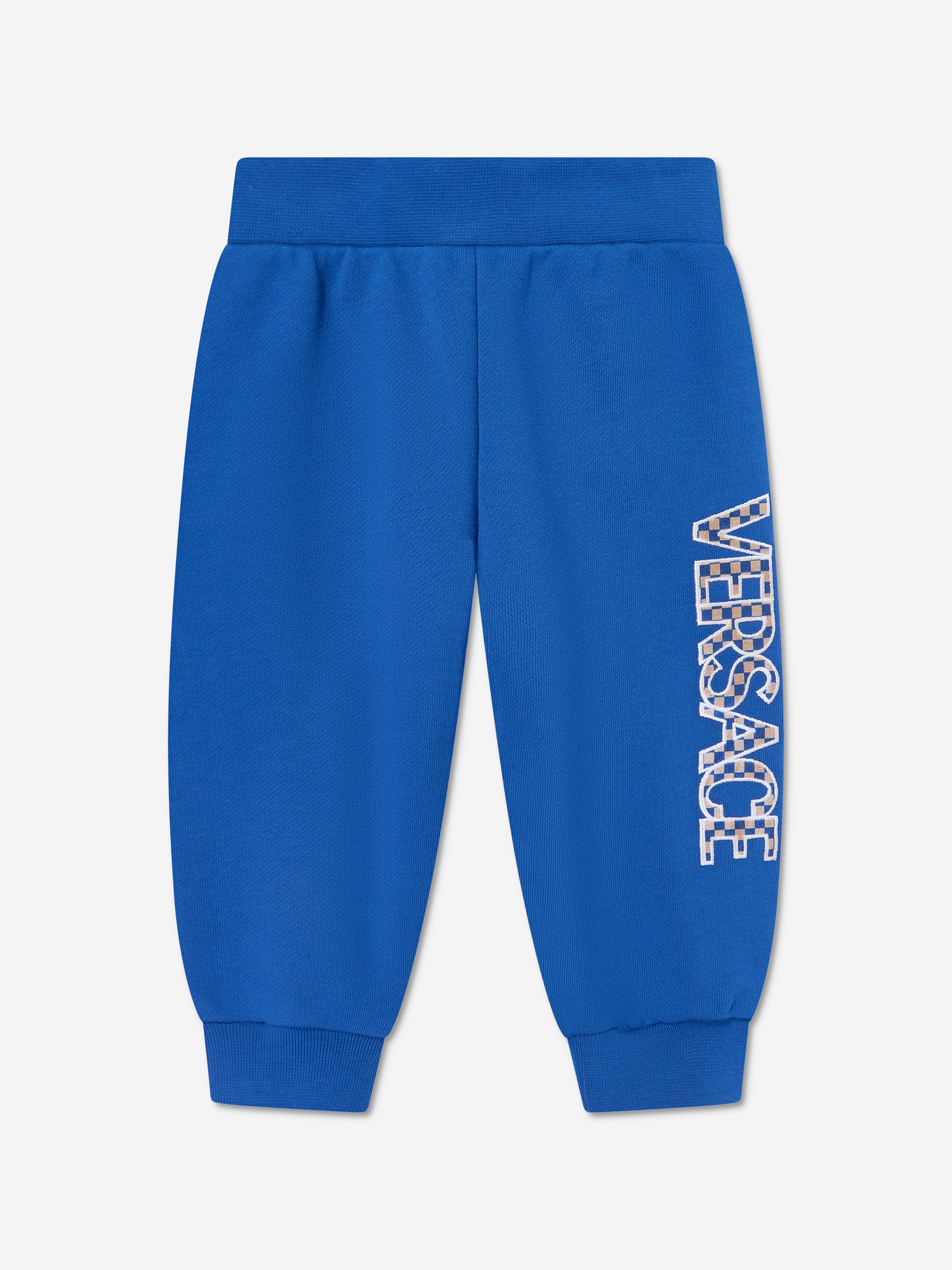 Blue versace sweatpants sale