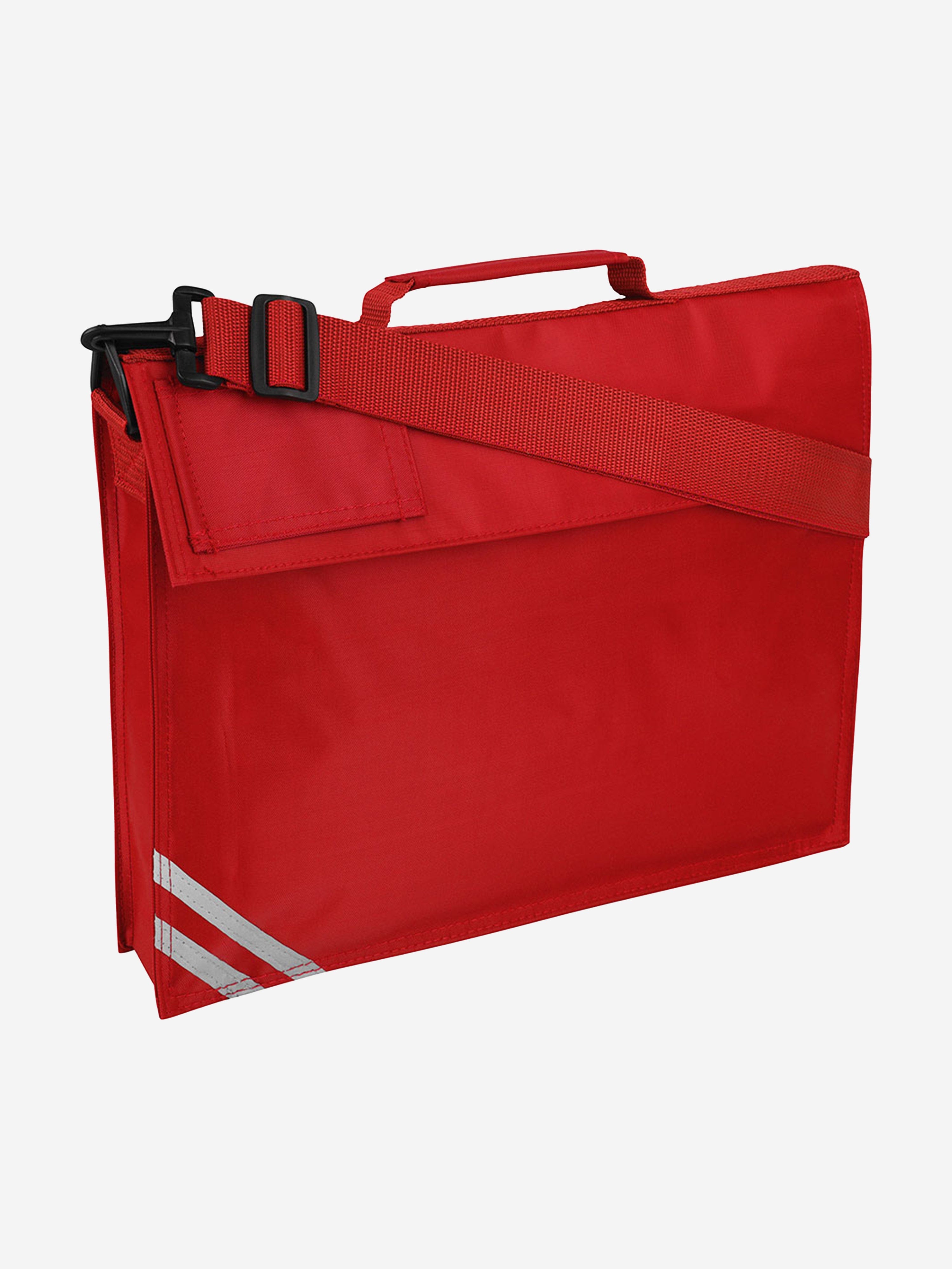 Zeco Kids School Premium Book Bag With Strap in Red 37cm Childsplay Clothing