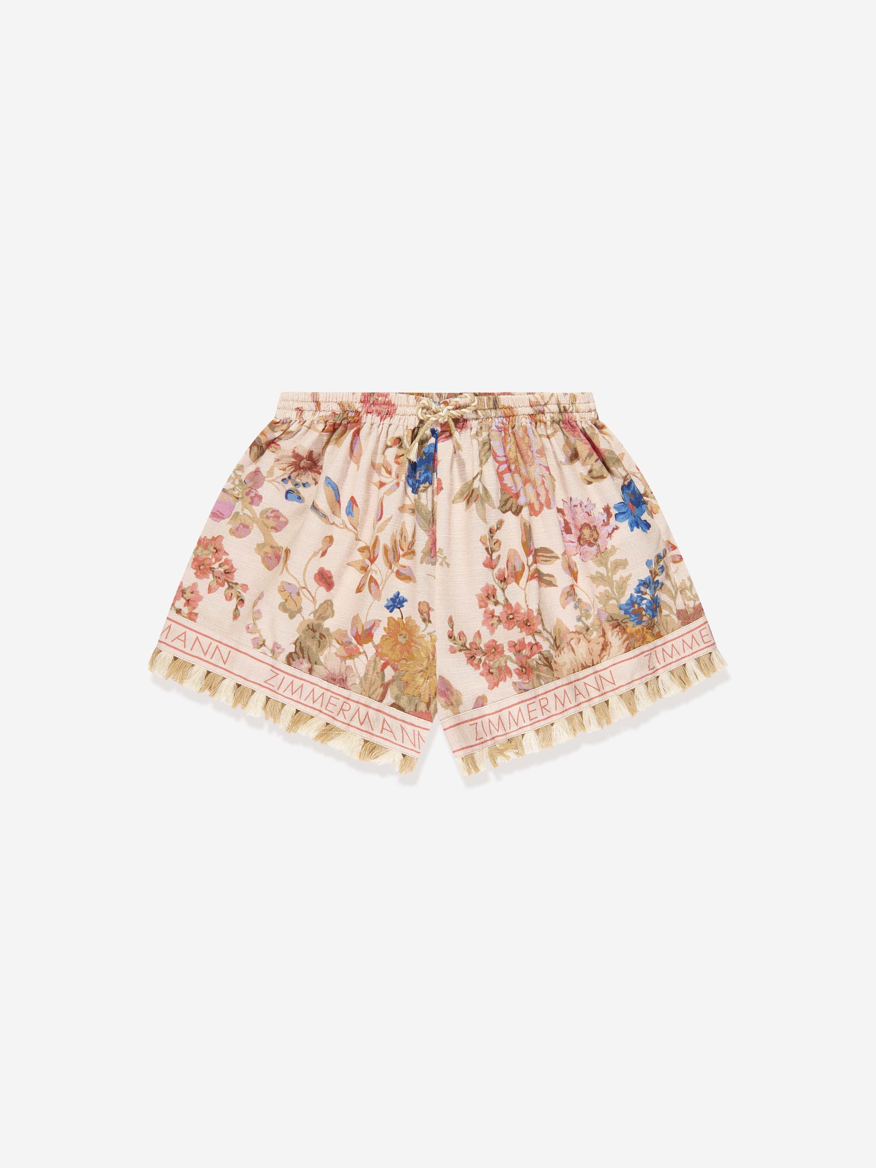 Girls August Elastic Shorts in Multicolour