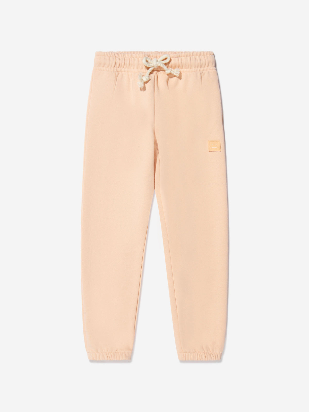 Acne Studios Kids Face Patch Joggers in Pink