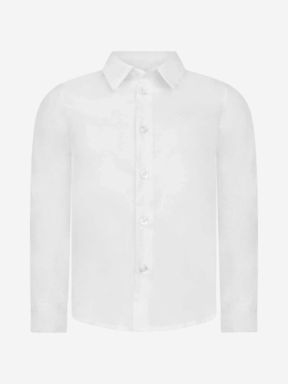 Cotton Long Sleeve Branded Shirt
