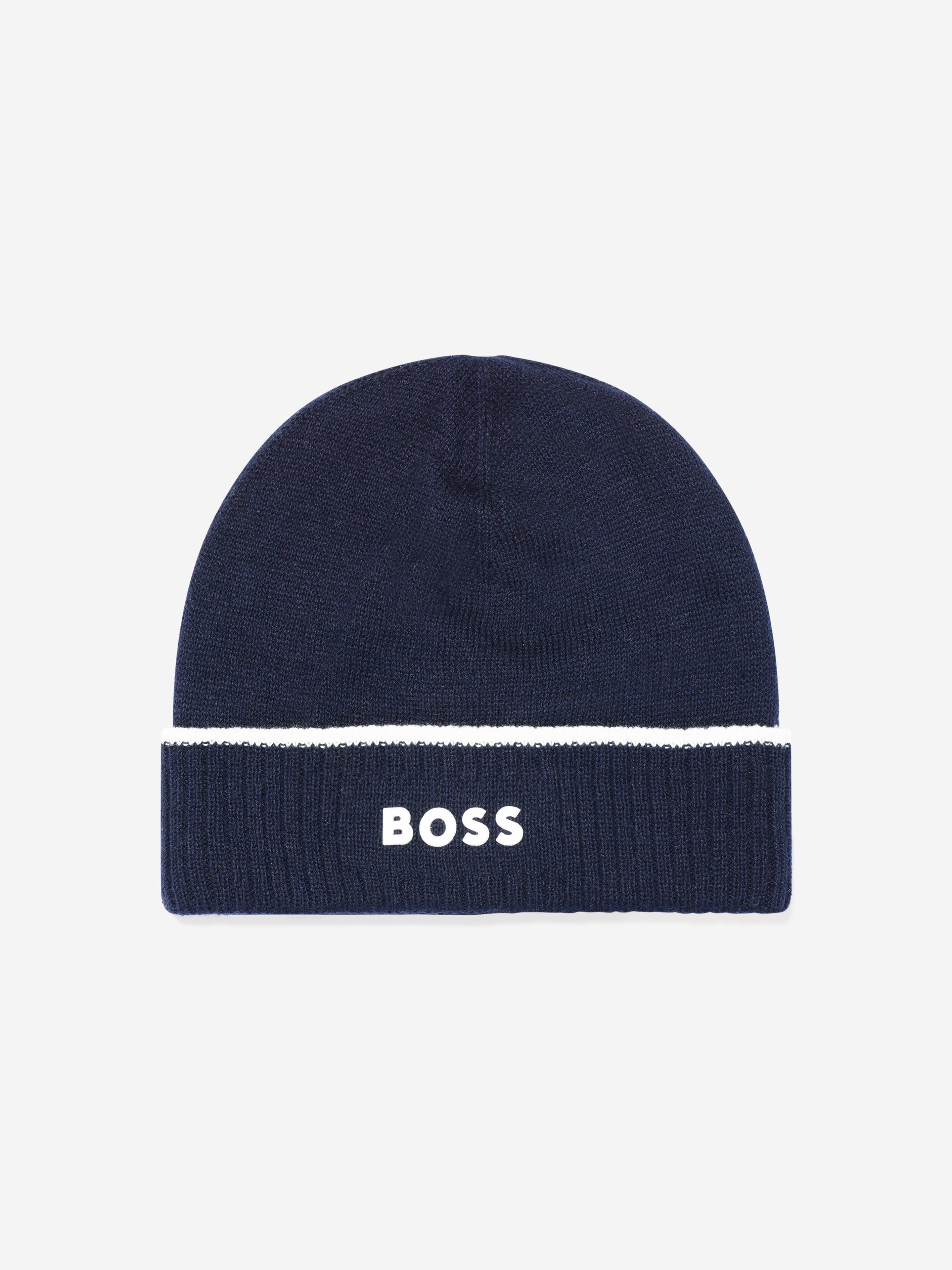 Baby Boys Knitted Logo Hat