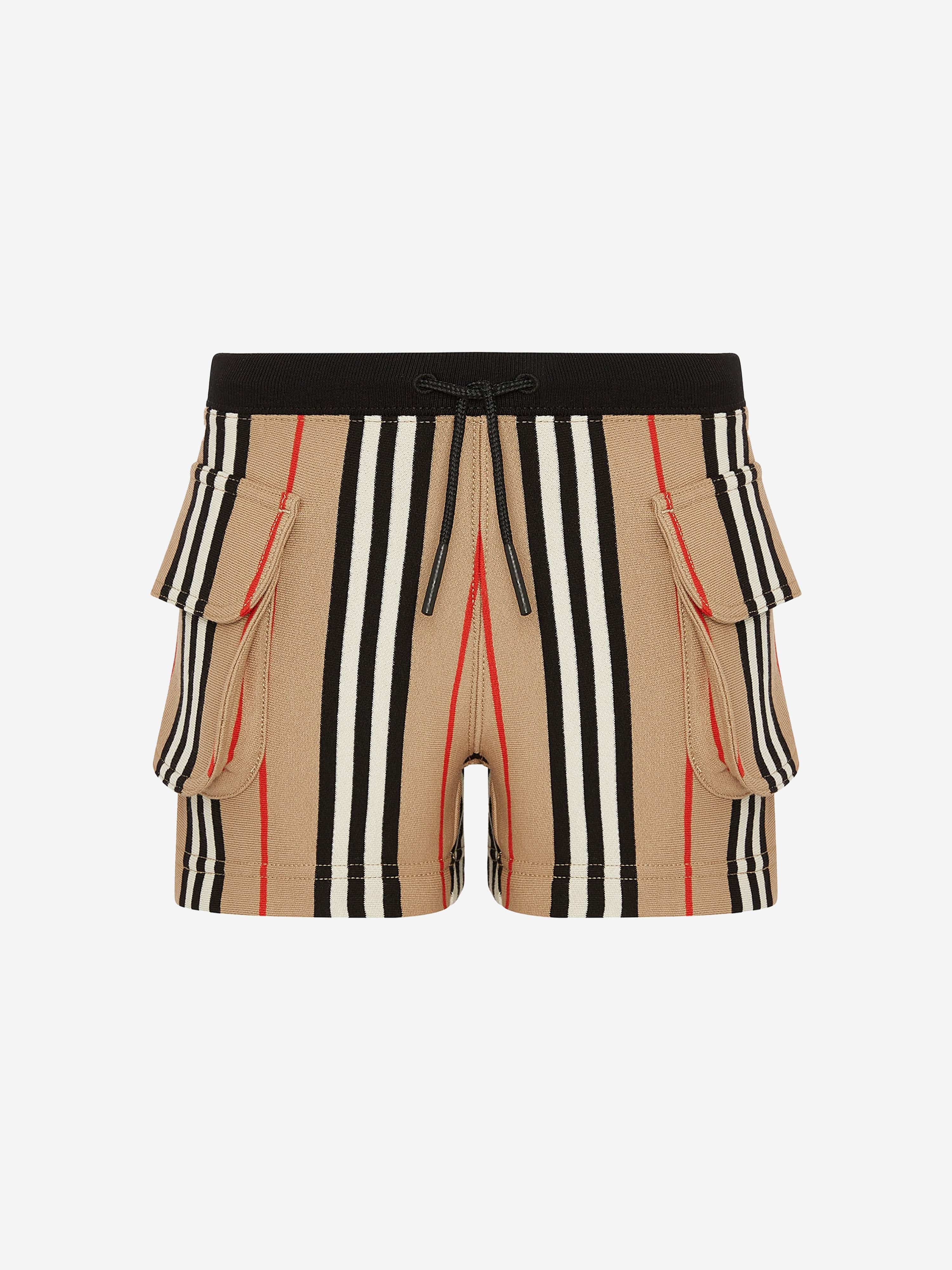 Girls store burberry shorts