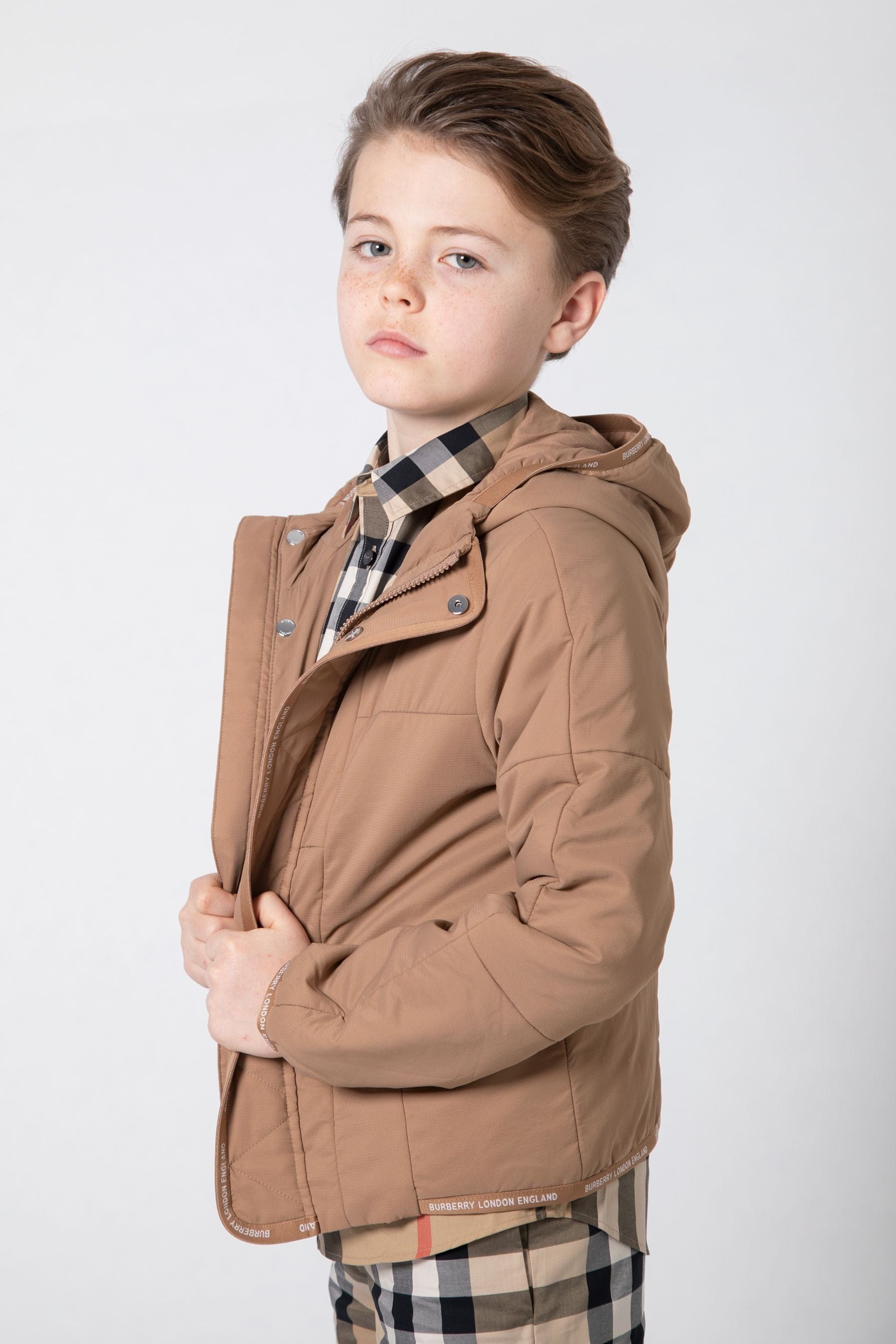 Burberry Kids Boys Branded Jacket Childsplay Clothing