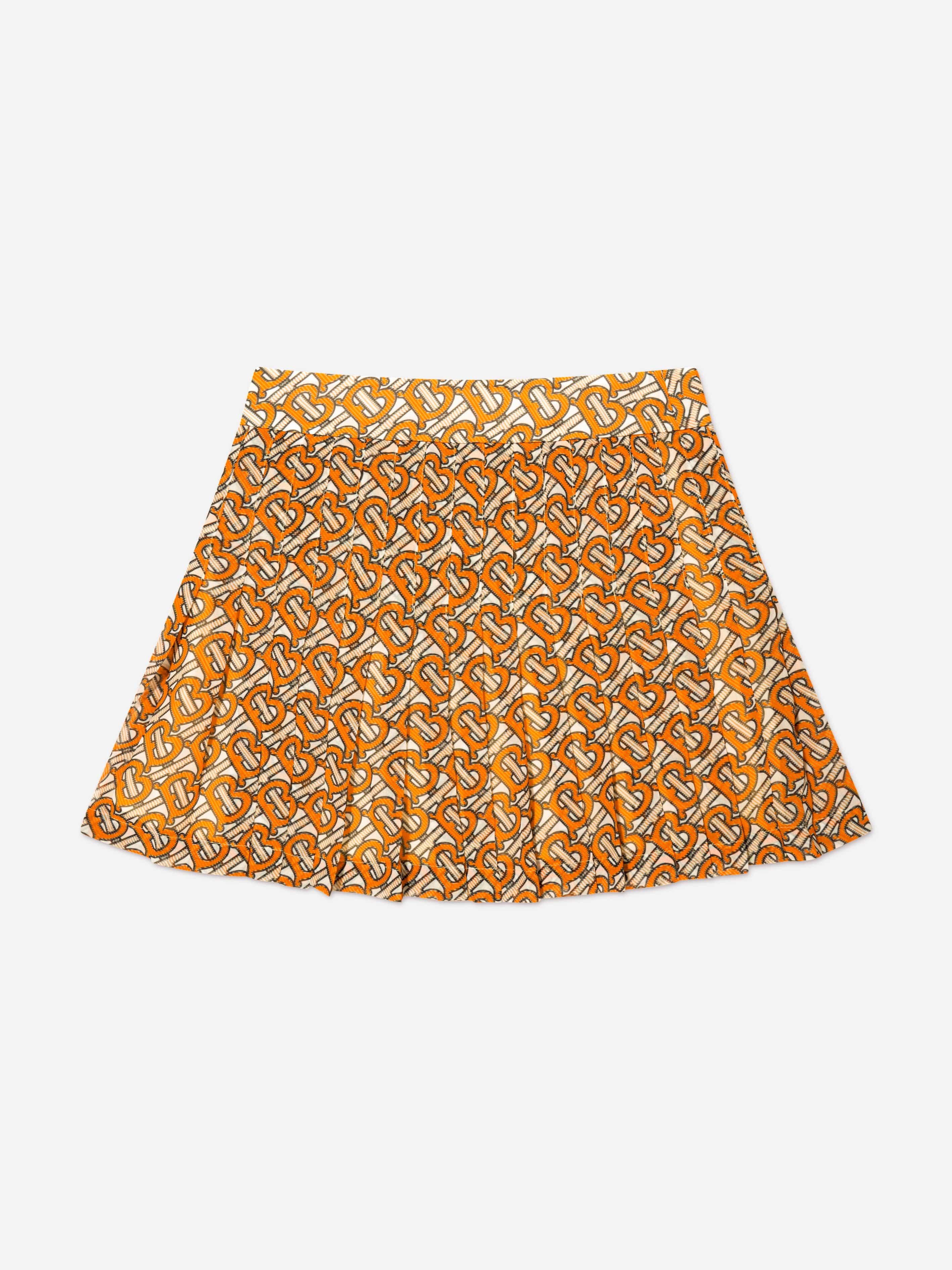 Burberry Girls Camila Monogram Skirt