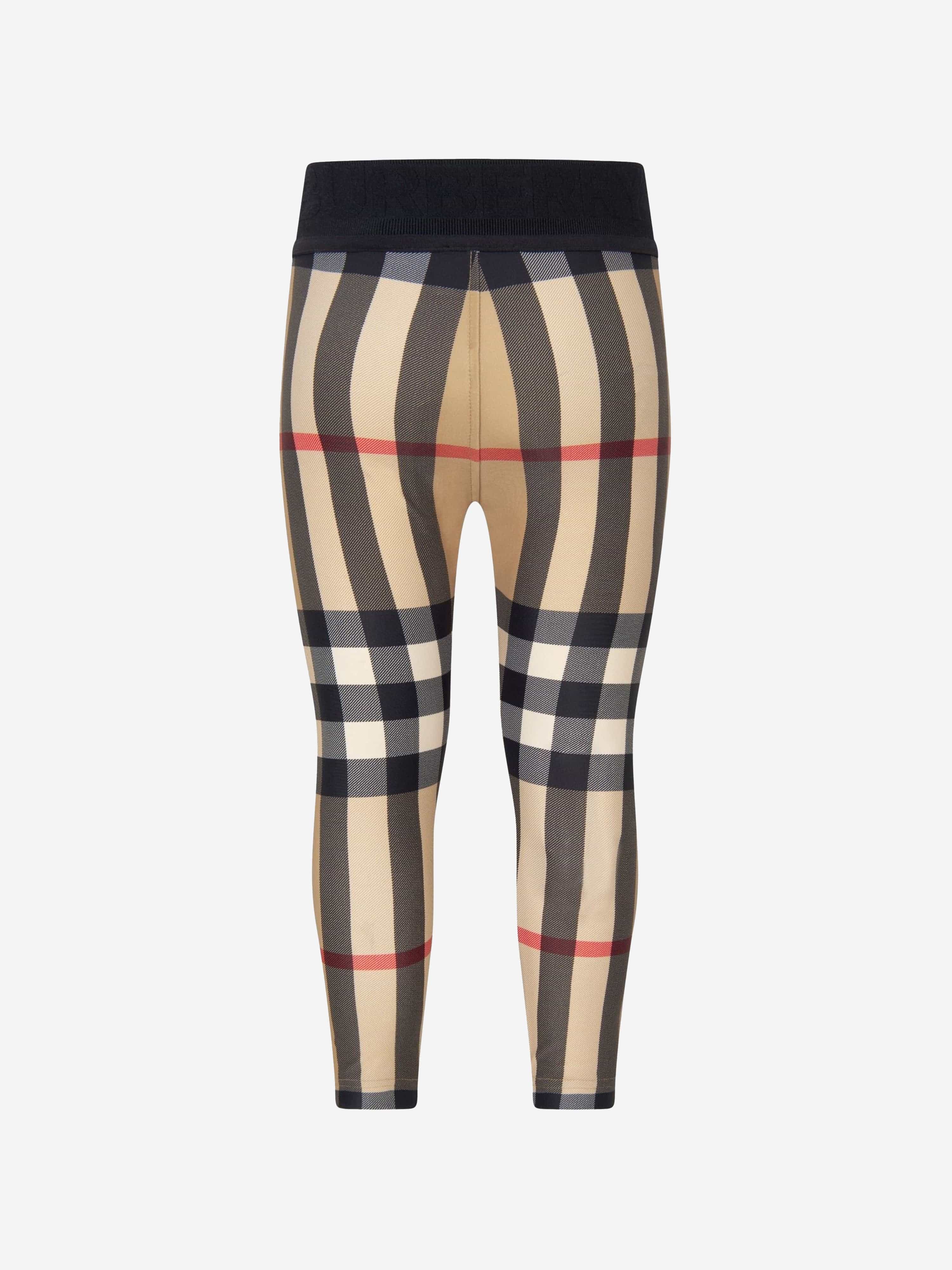 Burberry Kids - Girls Check Gina Leggings