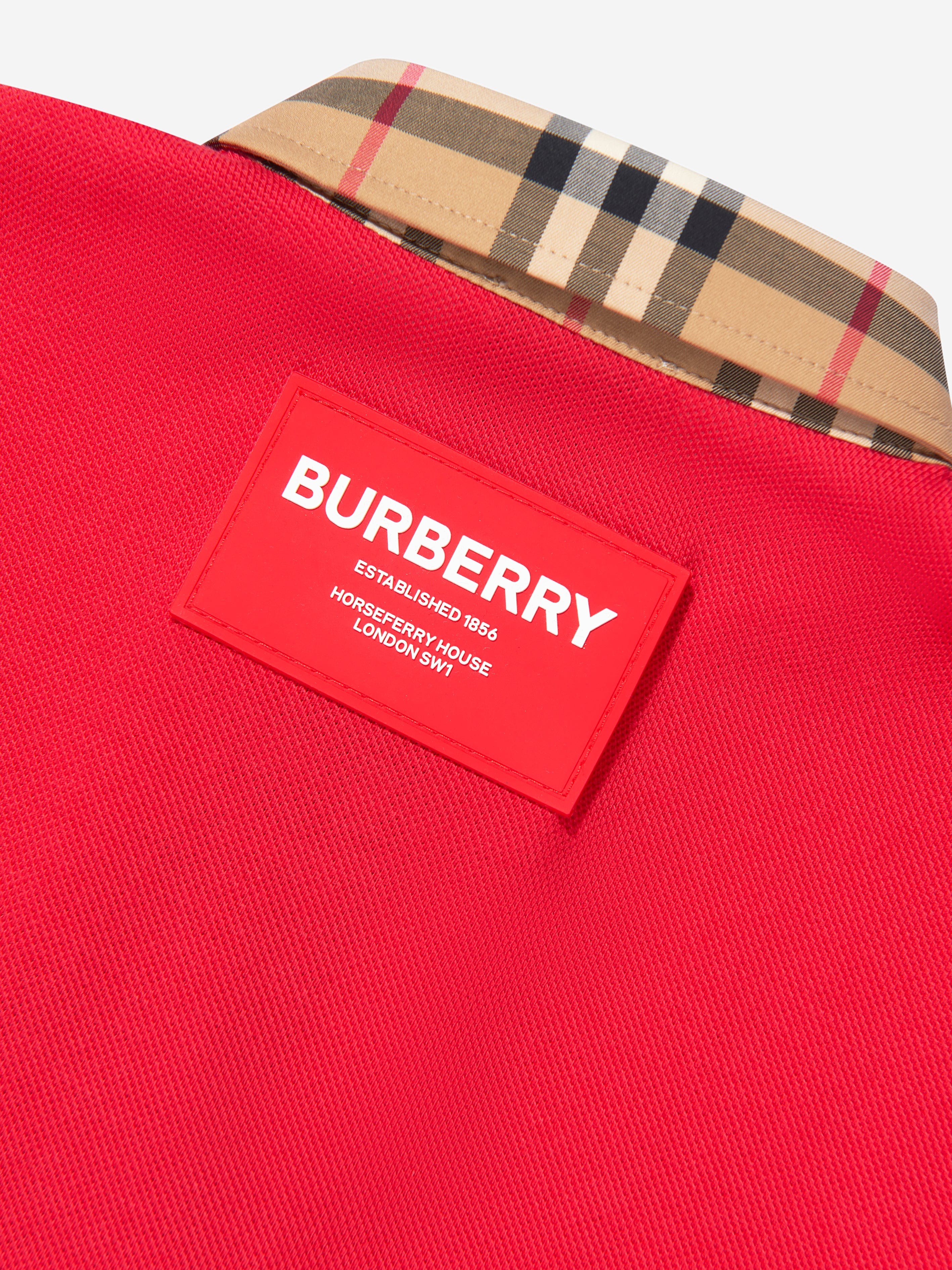 Boys Johane Polo Shirt In Red