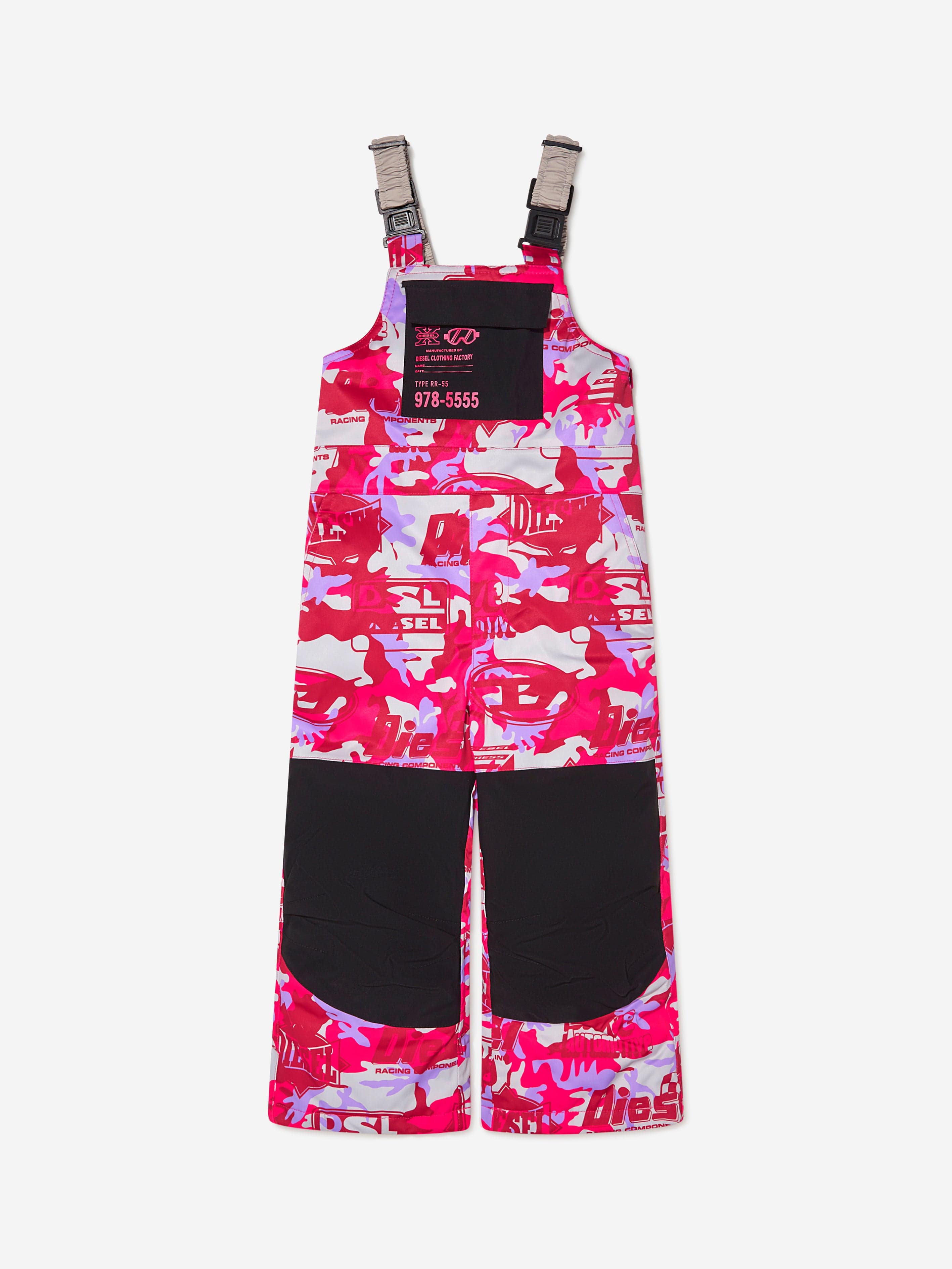 Racing Print Ski Salopettes