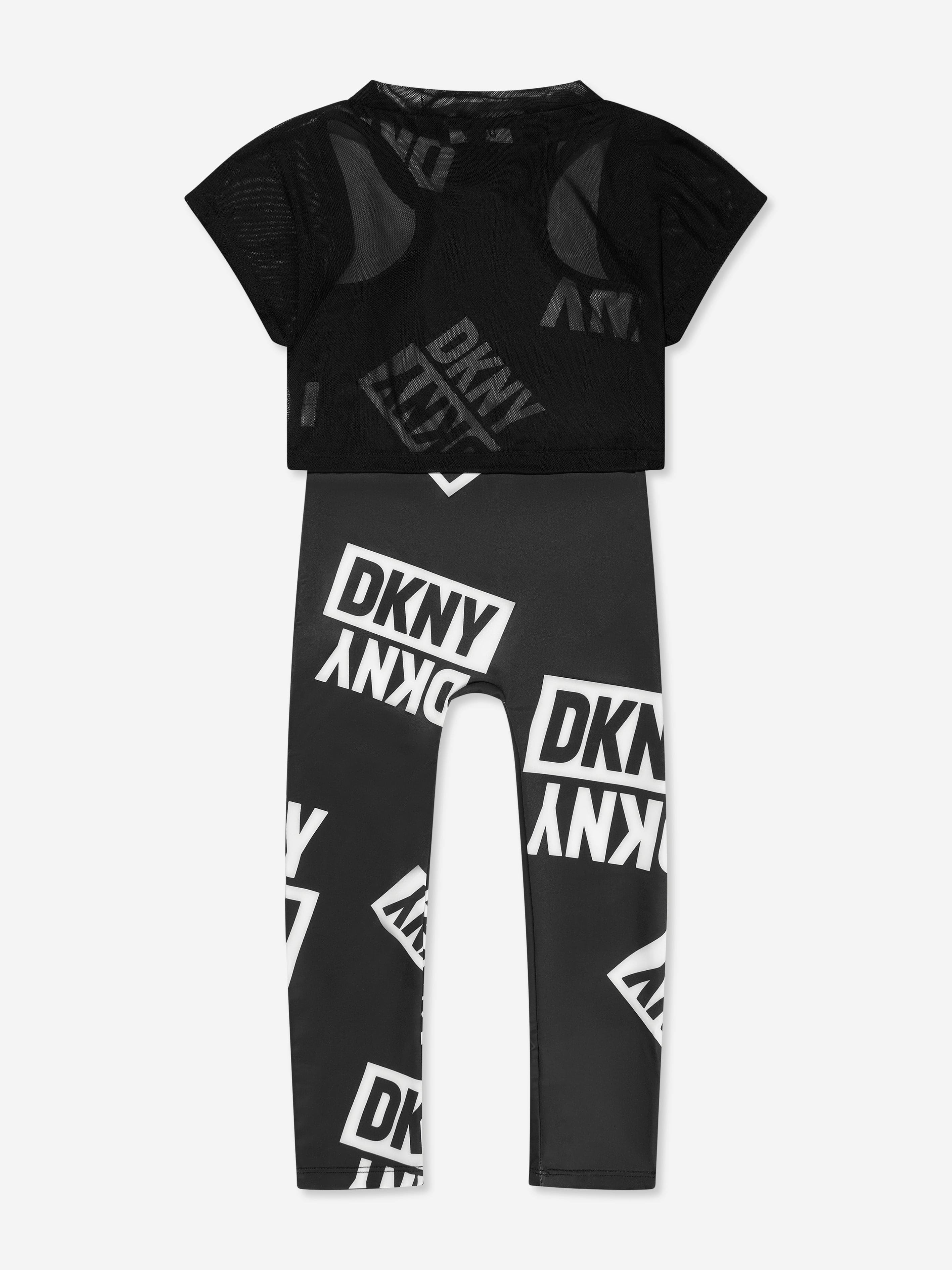 Dkny black jumpsuit deals