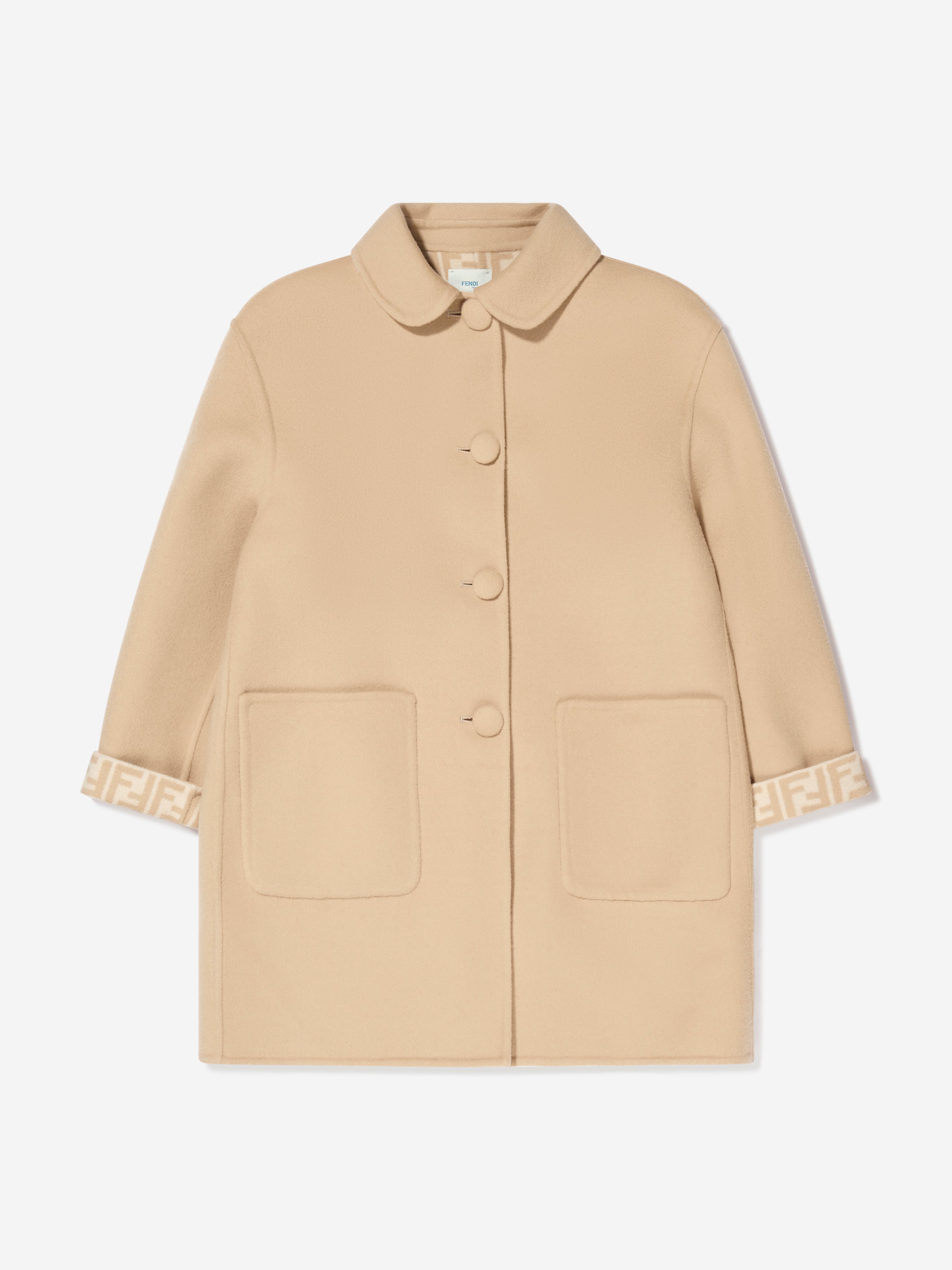Logo Print Coat